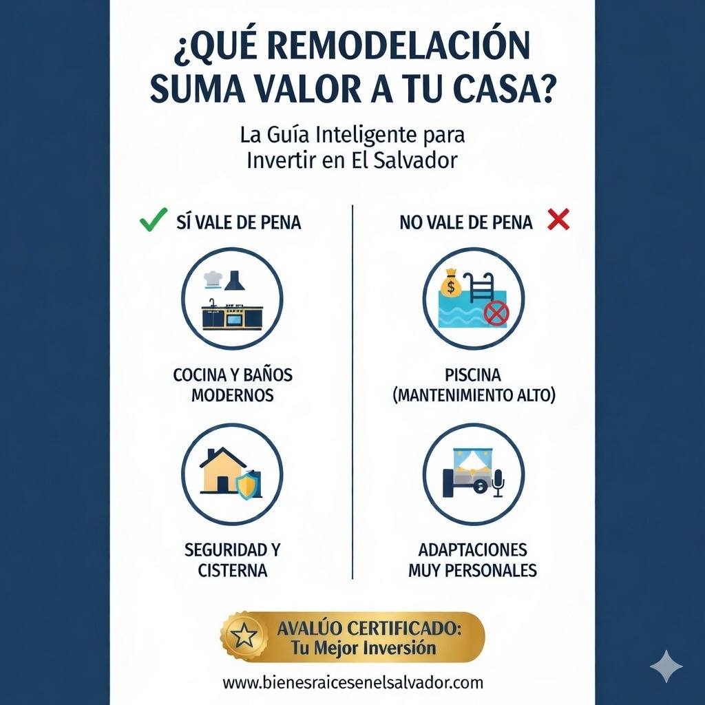 ¿Remodelar para Ganar o para Perder? Las Mejoras que Realmente Suman (y las que Restan) al Vender tu Propiedad