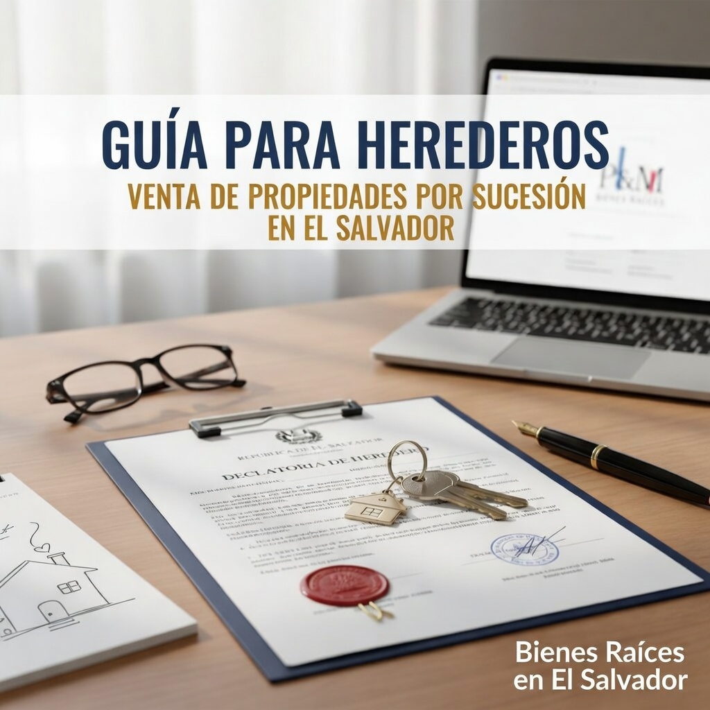 Guía Completa para Herederos: Cómo Vender una Propiedad por Sucesión en El Salvador