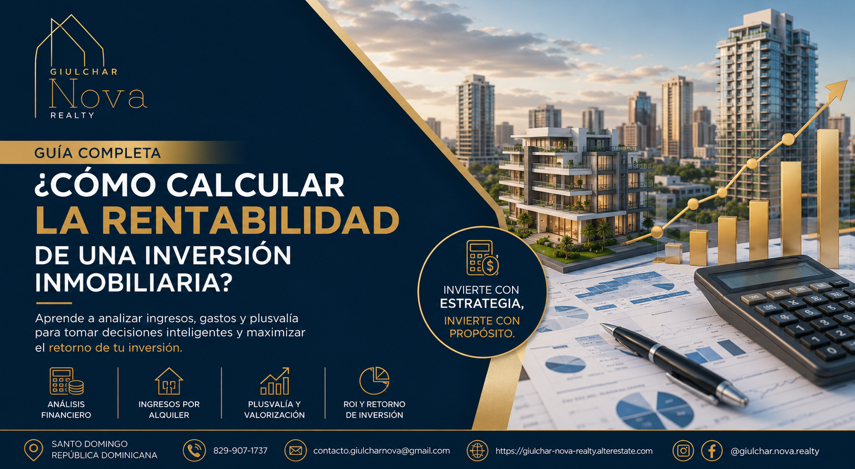 Cómo calcular la rentabilidad de una inversión inmobiliaria en República Dominicana