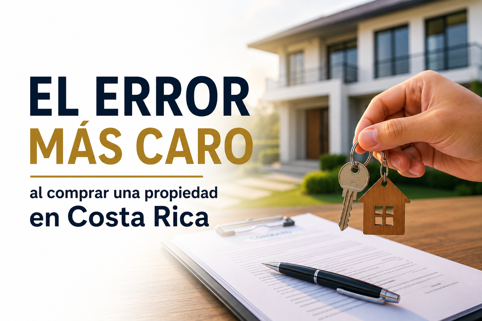 El error más caro al comprar propiedad en Costa Rica y cómo evitarlo