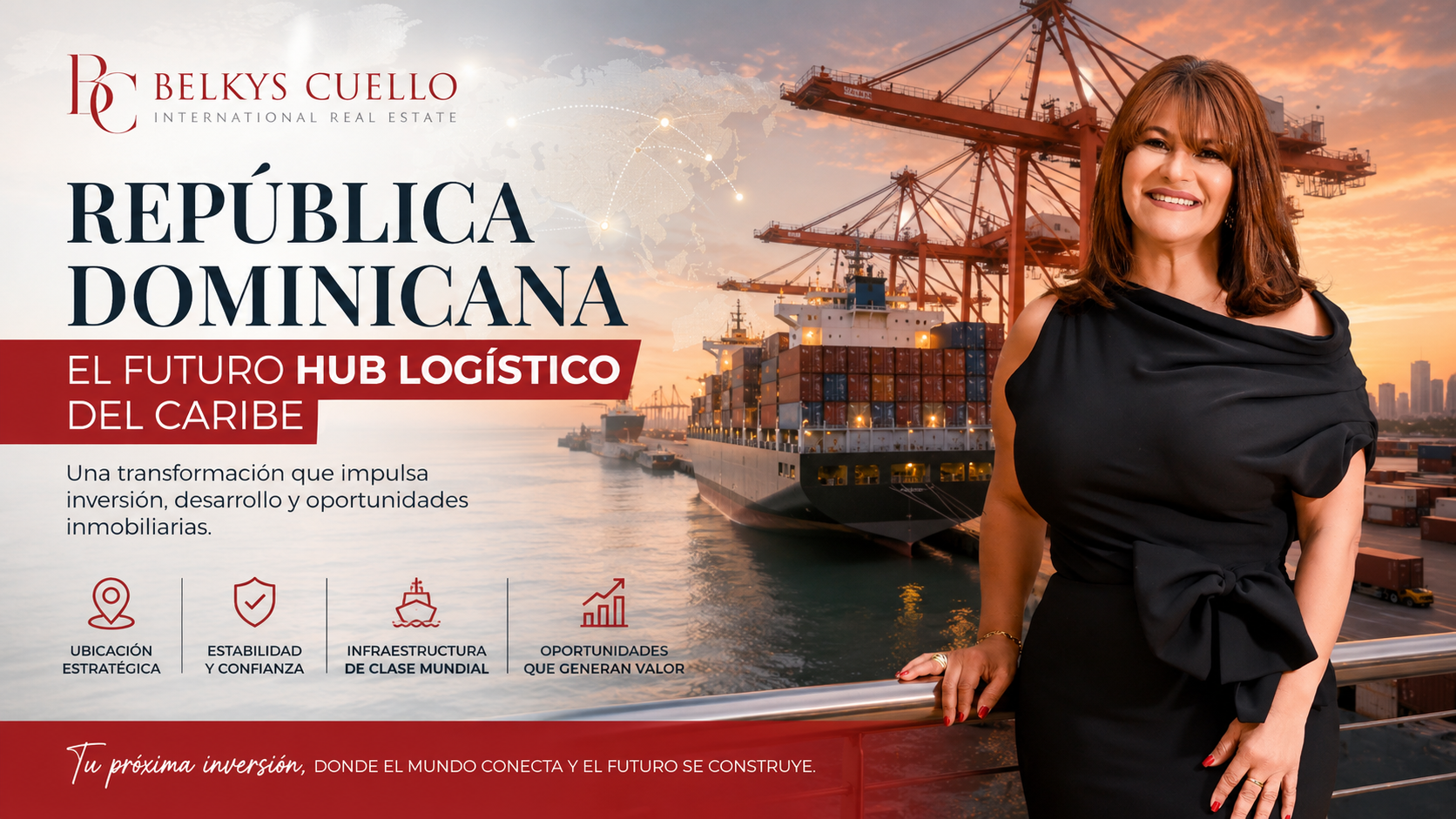 República Dominicana acelera su posición como hub logístico del Caribe