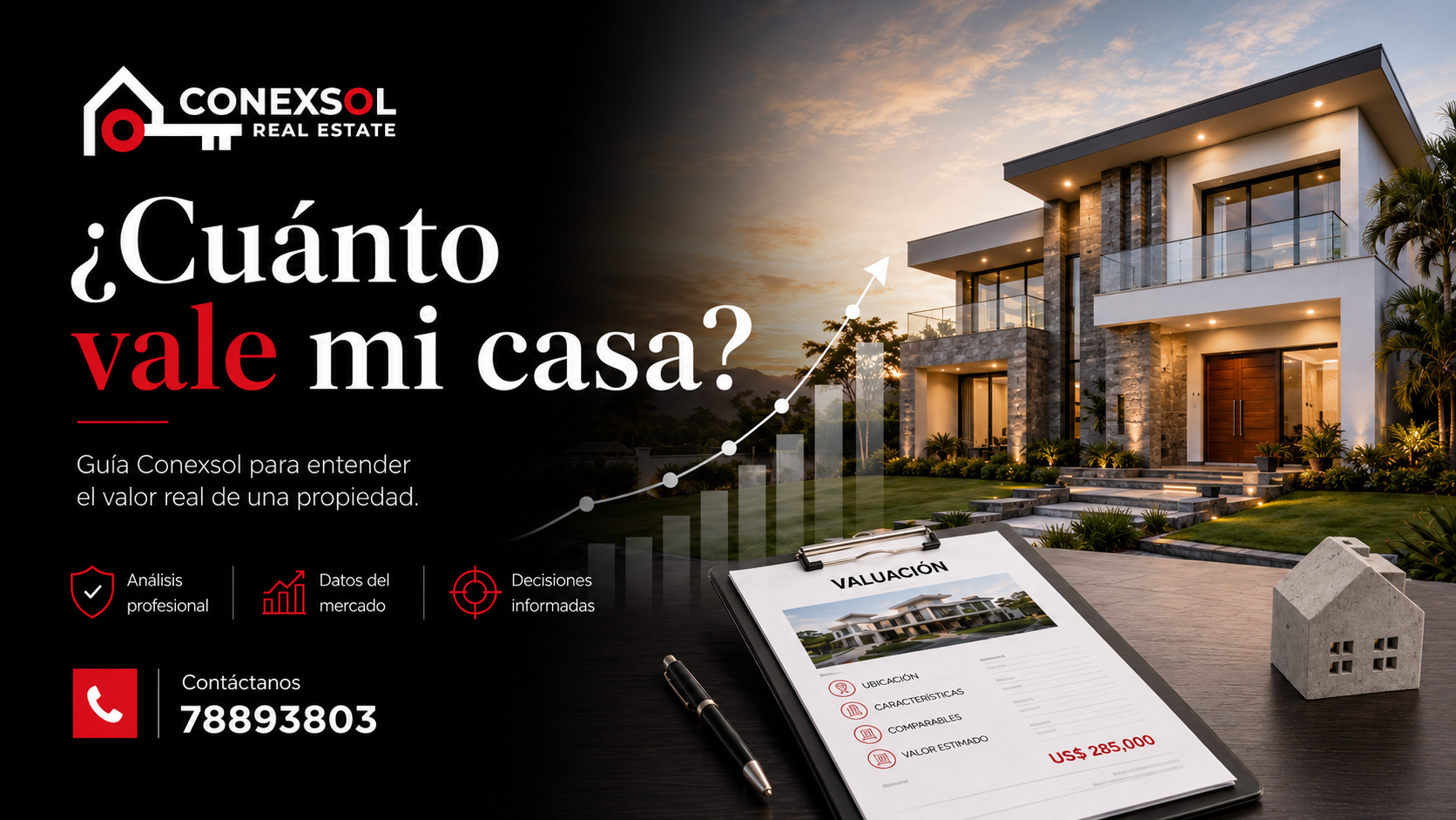 ¿Cuánto vale mi propiedad en El Salvador? Guía Conexsol para entender el valor real de una casa