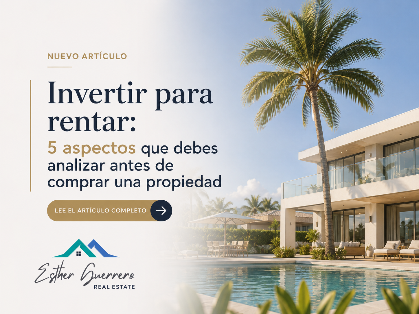 Comprar para vivir o comprar para invertir en Punta Cana: ¿qué debes evaluar antes de elegir una propiedad?