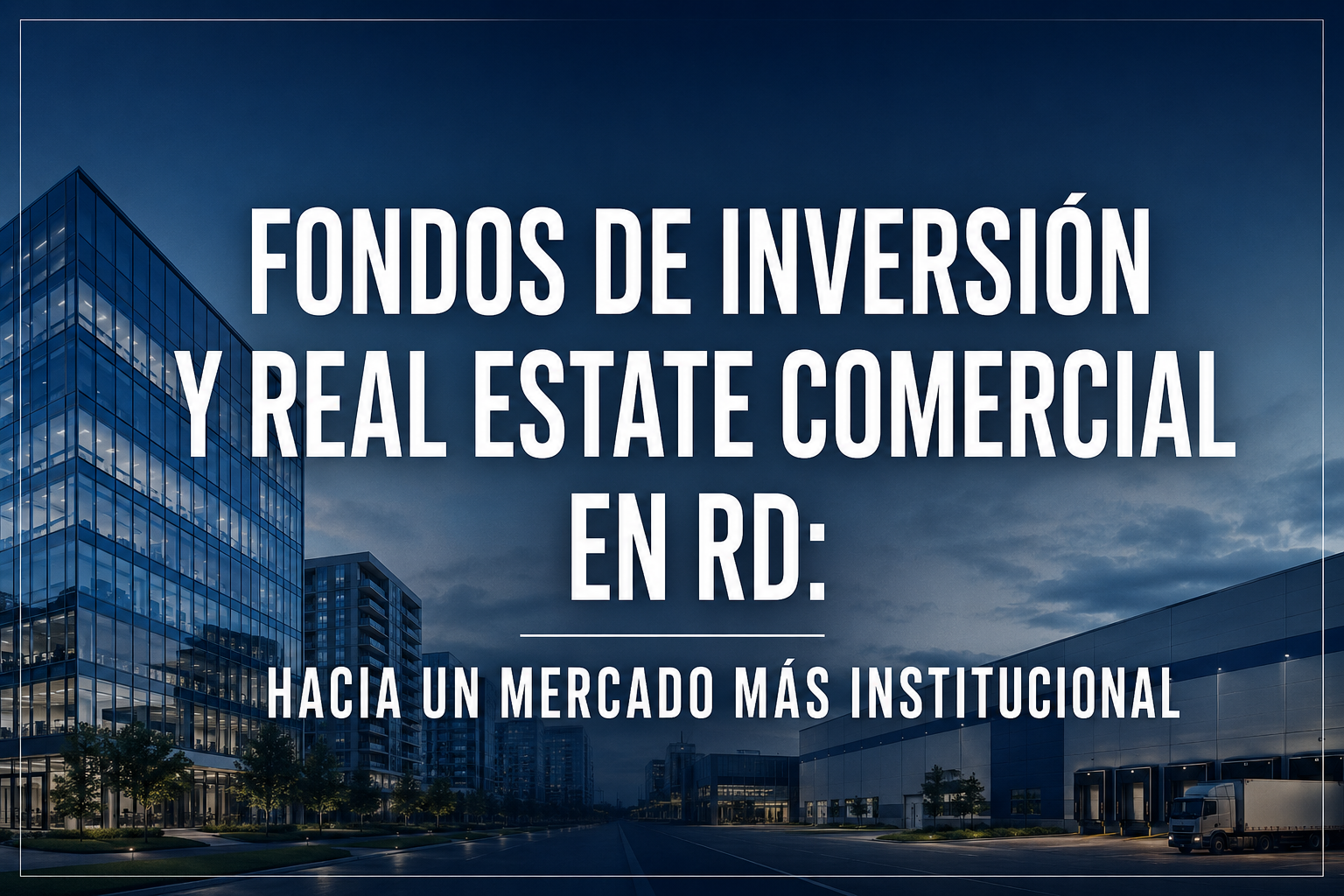 El real estate comercial dominicano ya está entrando en una nueva etapa institucional”