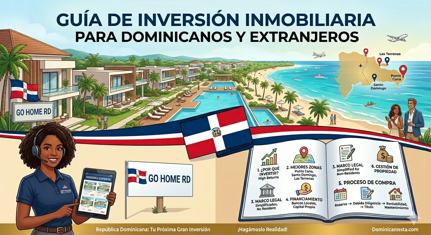 GUIA PARA DOMINICANOS RESIDENTES EN LOS EE.UU O EXTRANJEROS INTERESADOS EN INVERTIR EN REPUBLICA DOMINICANA