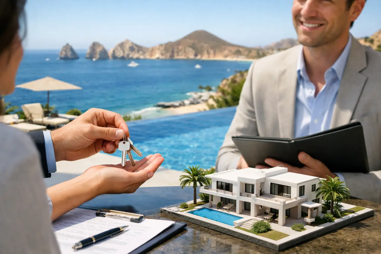 Captación de propiedad residencial en Cabo