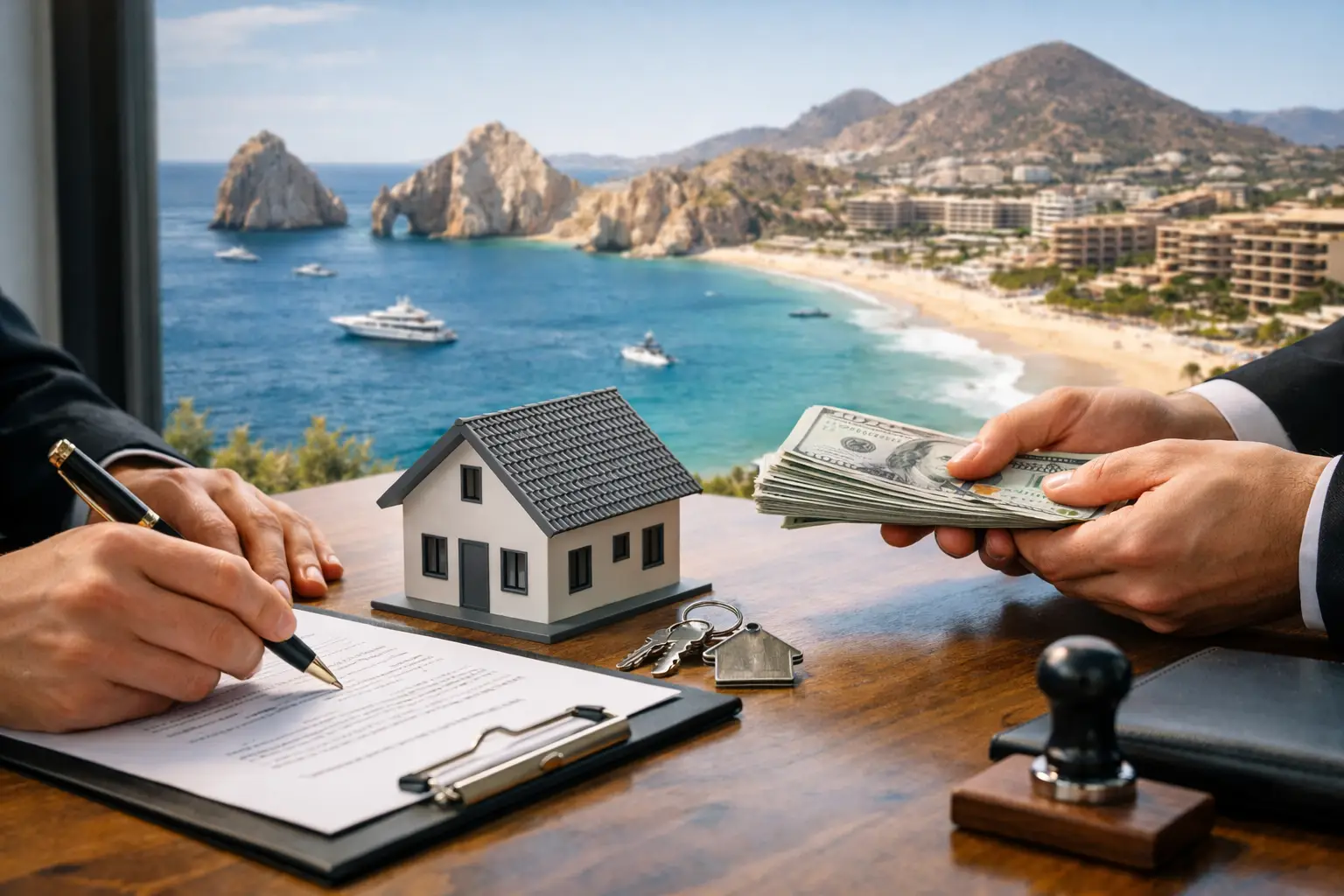 Gastos notariales al comprar en Los Cabos
