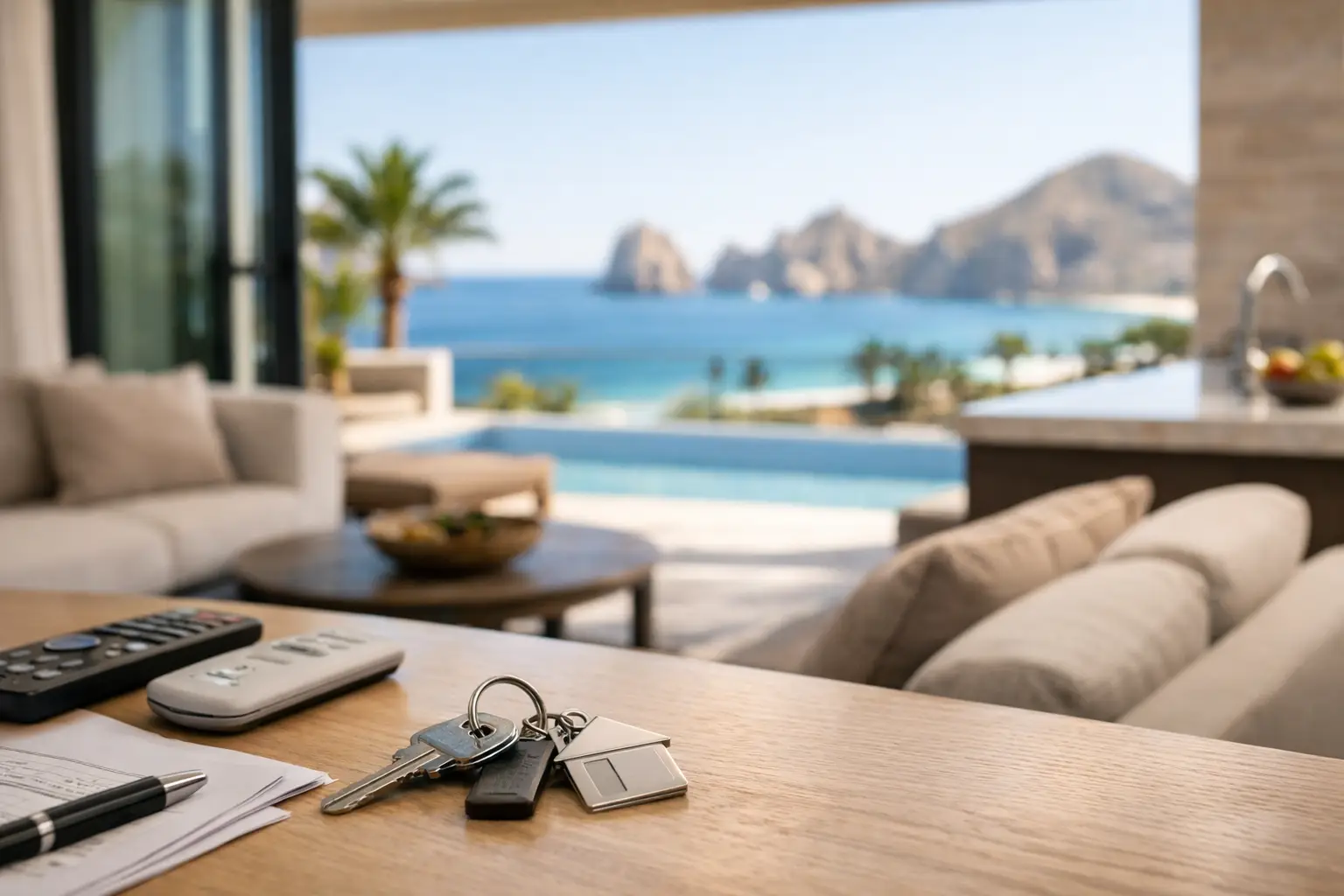 Qué incluye la renta mensual en Los Cabos