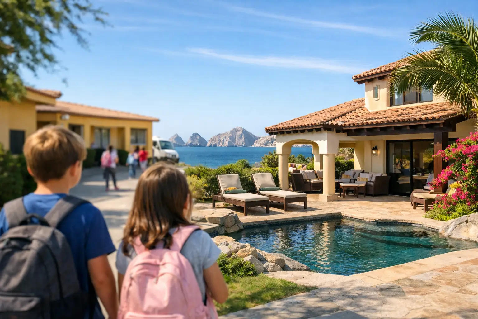 Rentas cerca de escuelas en Cabo para familias
