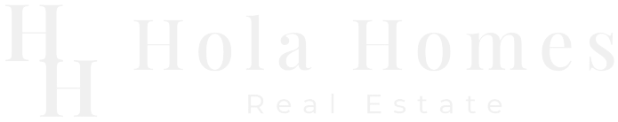 HOLA HOMES REAL ESTATE logo