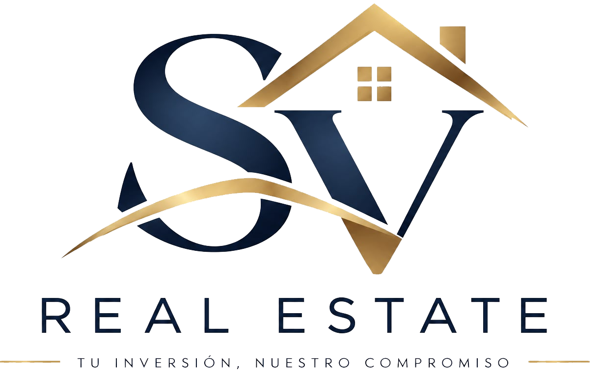 S V REAL ESTATE logo
