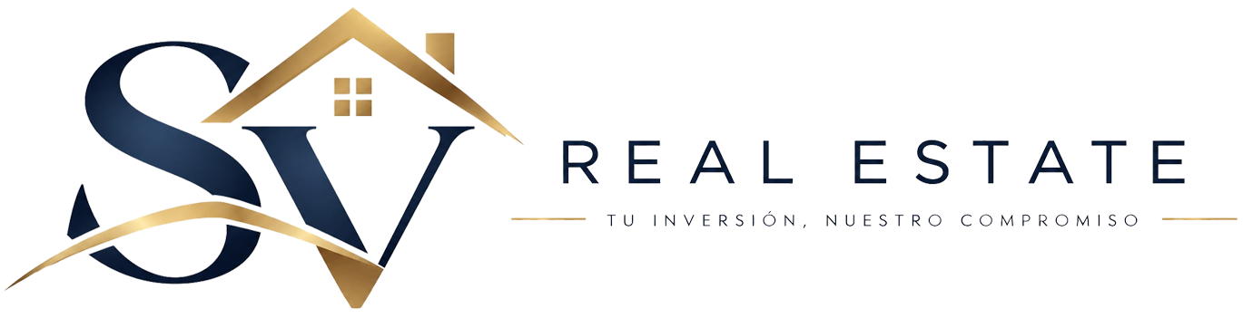 S V REAL ESTATE logo