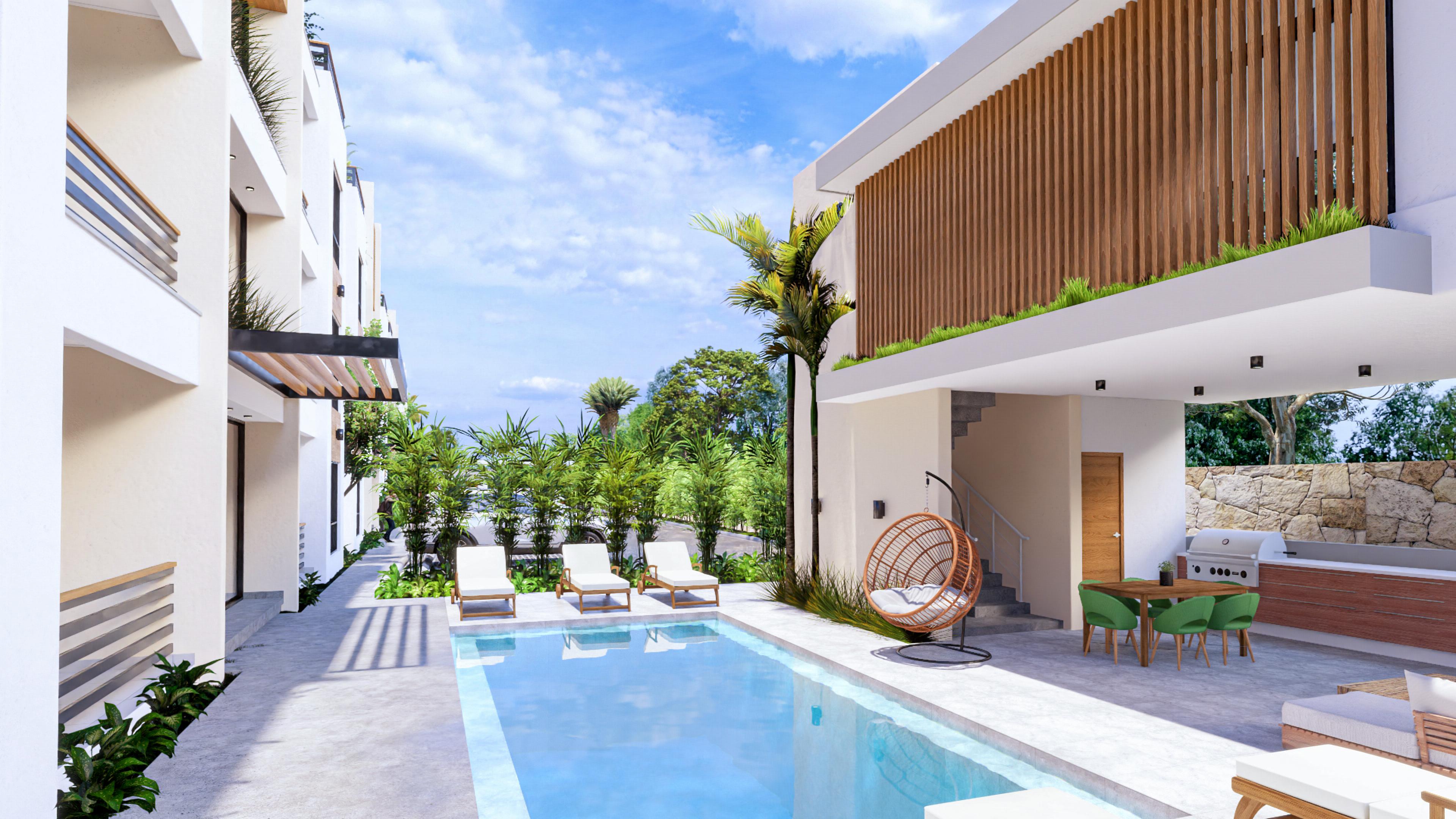 Proyecto de apartamentos con todos sus permisos y título de propiedad en Punta Cana