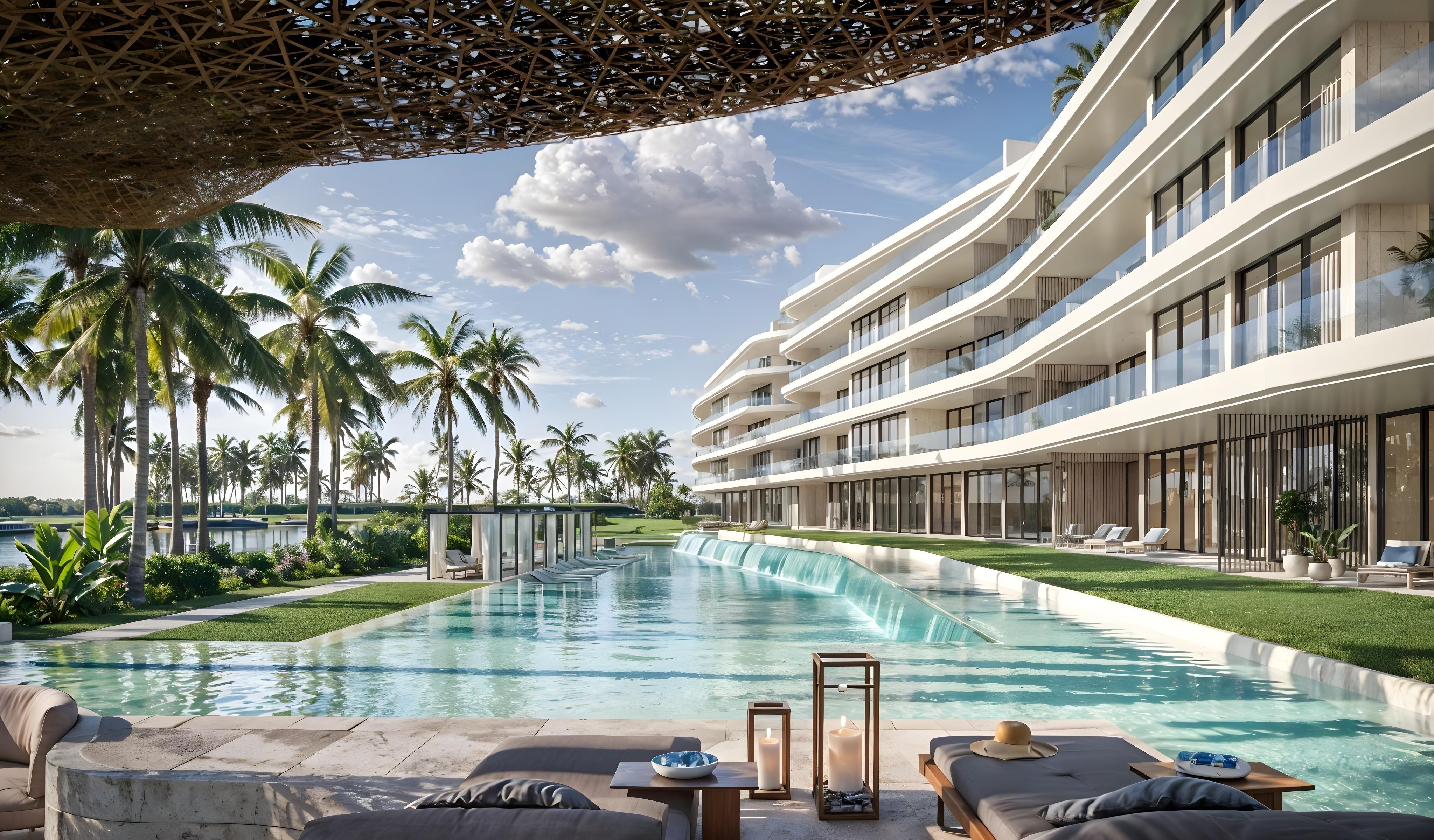 Apartamentos en Cap Cana con Vista al Campo de Golf