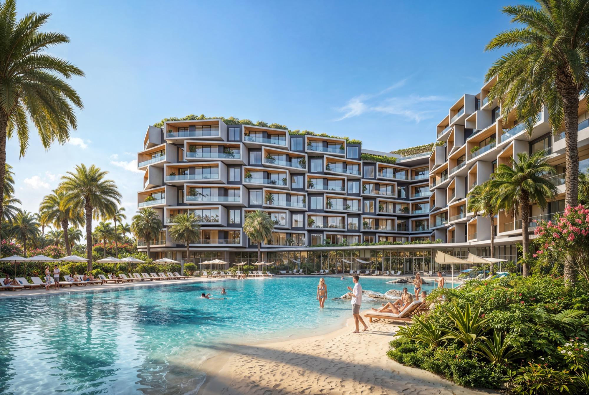 Apartamentos amueblados con operación hotelera en Cap Cana