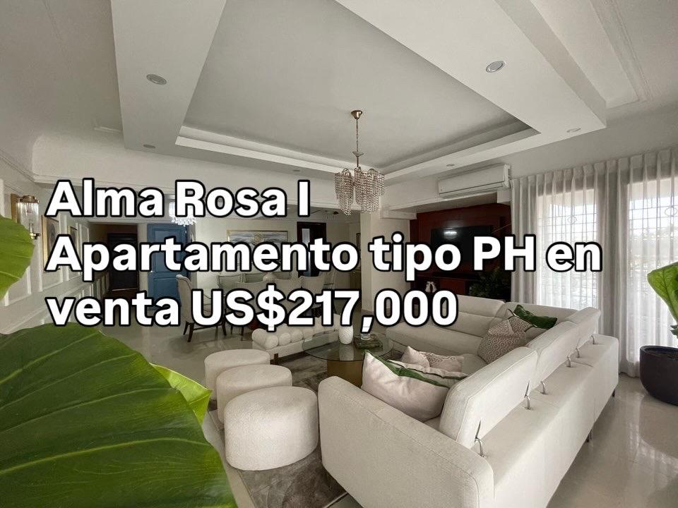Apartamento en venta tipo PH Alma Rosa I