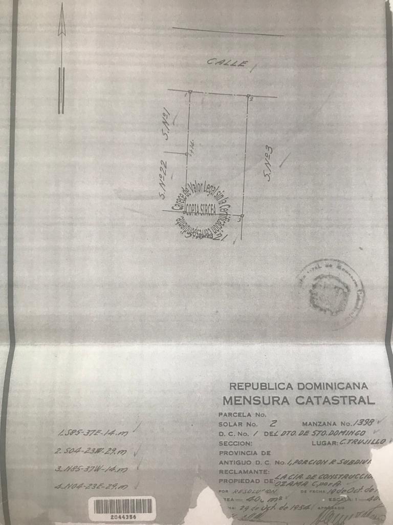 Lot in Ensanche Ozama