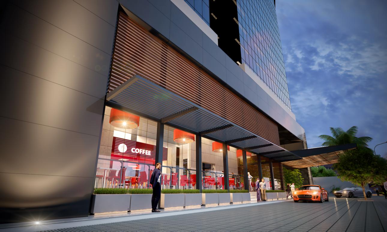 Proyecto de torre corporativa en el sector de Piantini.