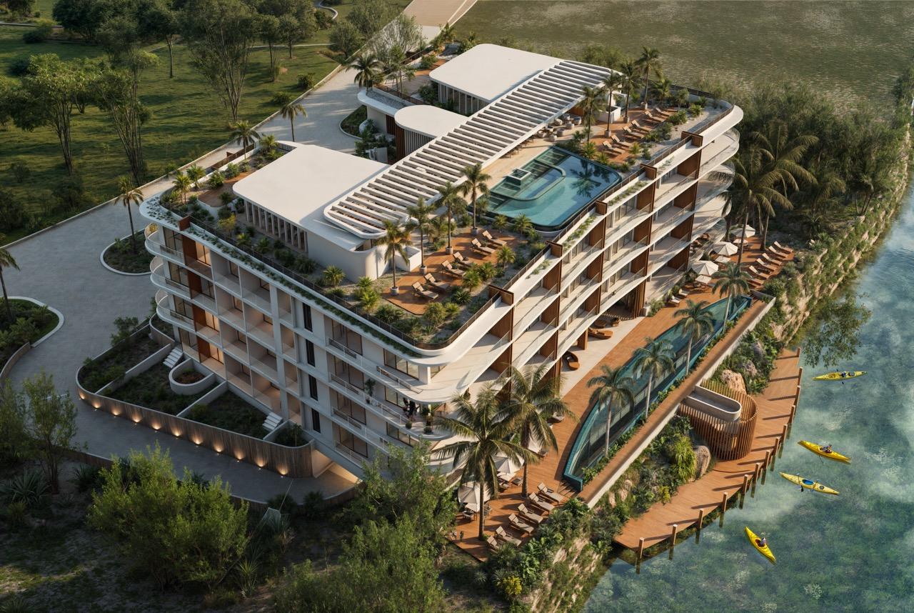 CAP CANA: Nuevo proyecto de solo 38 unidades con vista al lago