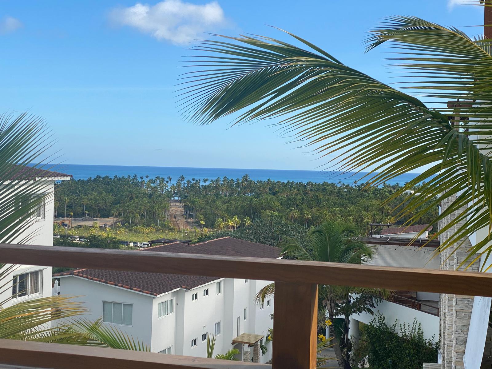 2 Bedroom Oceanview Apartment at Colina al Mar for sale in El Cosón, Las Terrenas