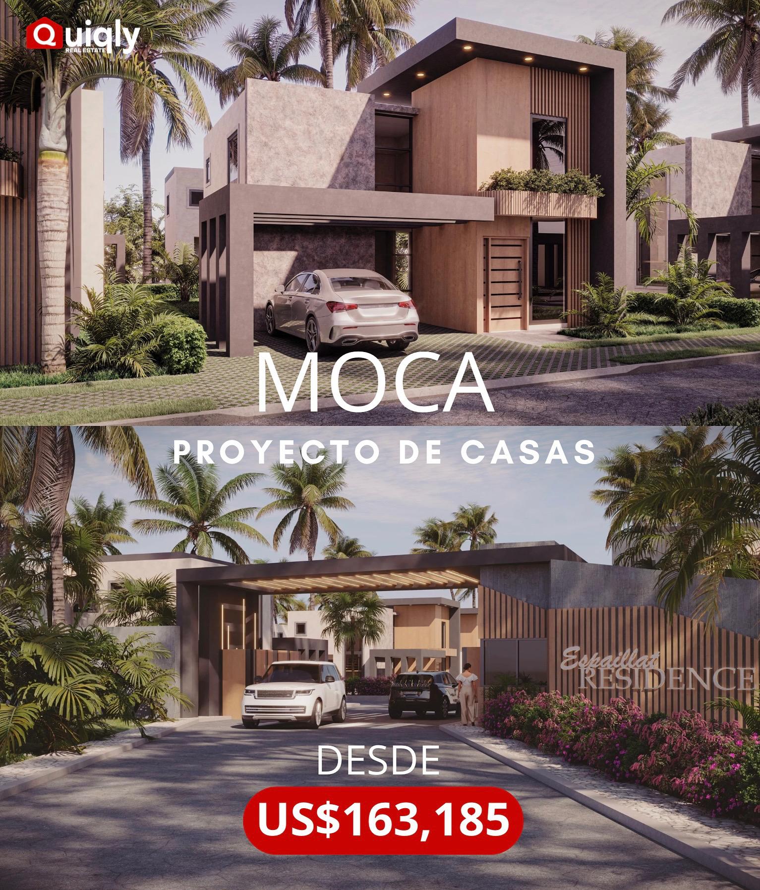 Casas en planos, moca