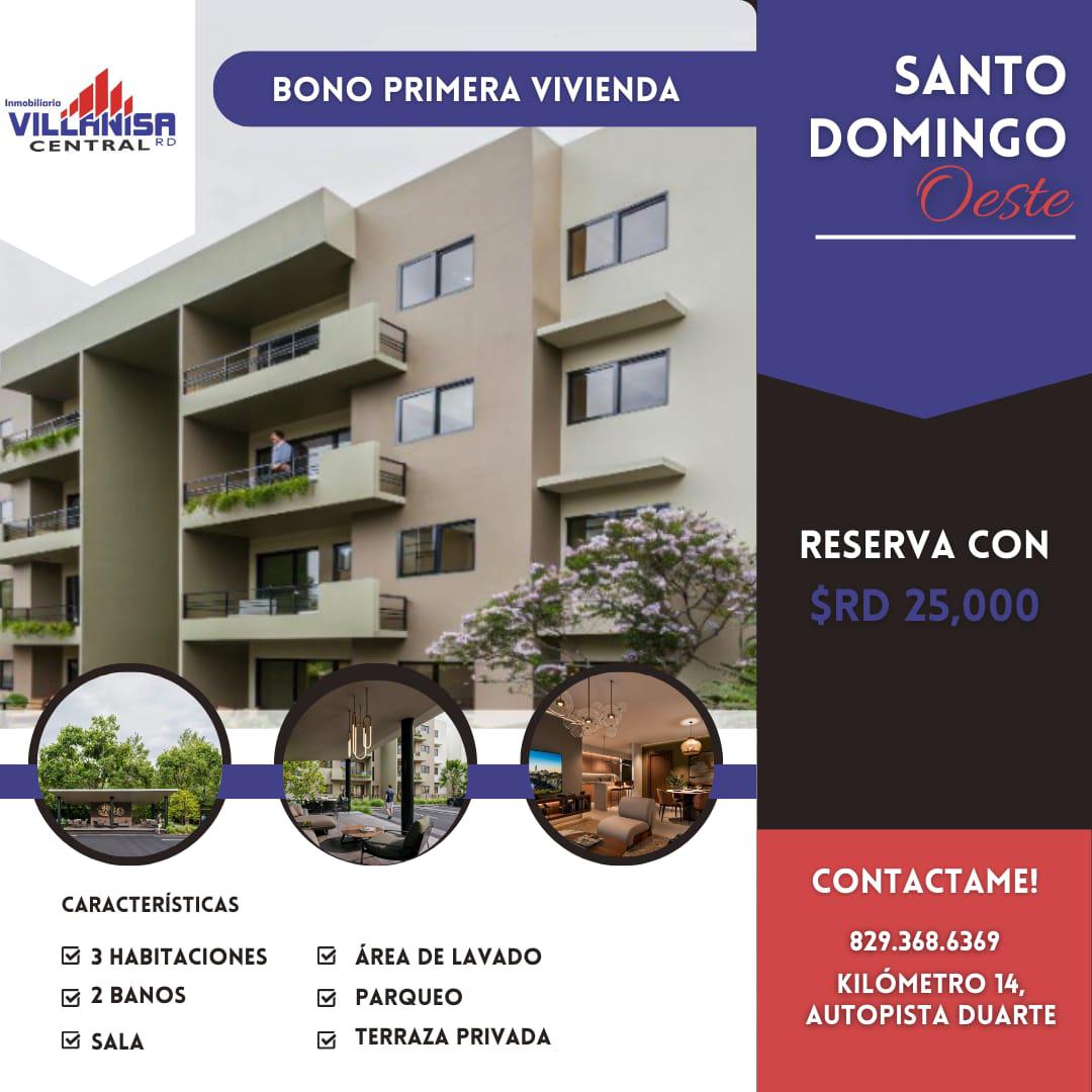 Apartamento en venta en Próximo Autopista Duarte, Santo Domingo Oeste