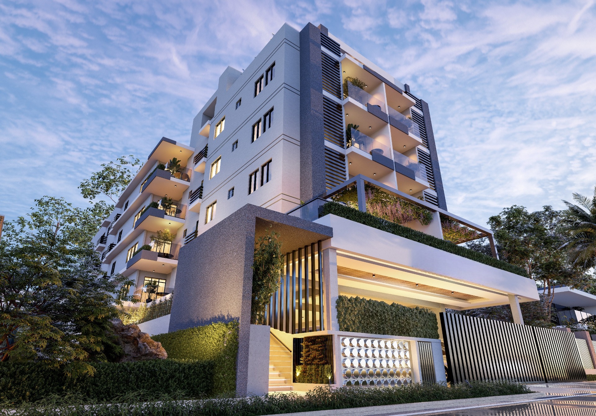 Ubicado en la mejor zona del exclusivo Gazcue, torre de lujo. TCG