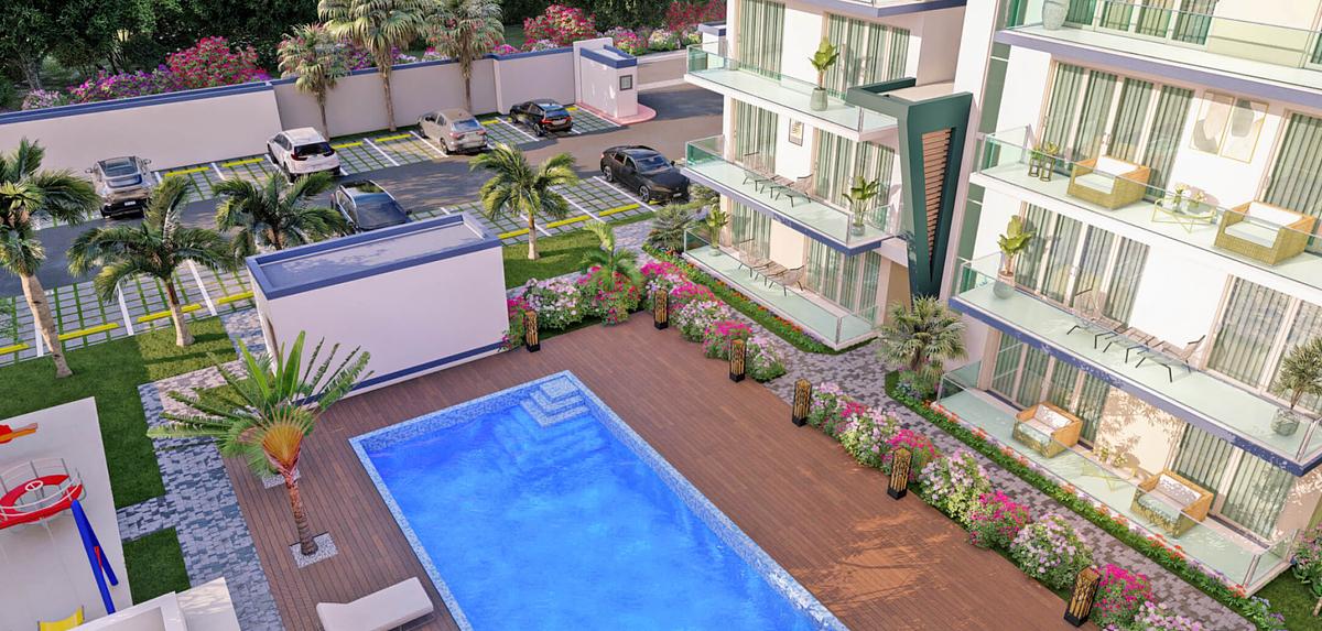 Two Bedroom Penthouse Apartment at Flora Garden