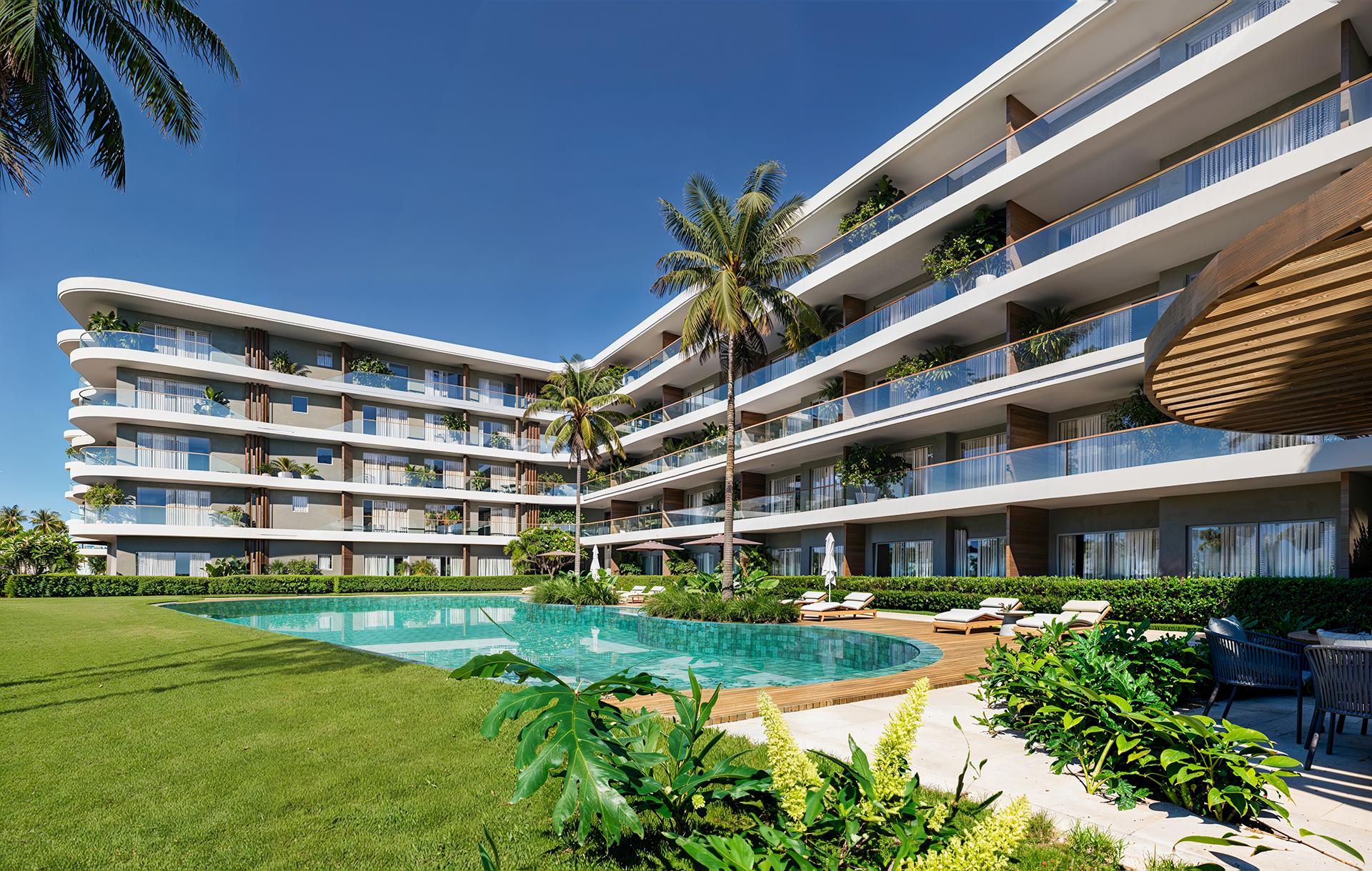 3-Bedroom, 2-Bath Apartment with Expansive Terrace at Coral Golf Resort