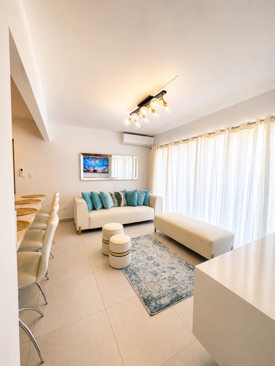 Apartamento listo y amueblado en punta cana