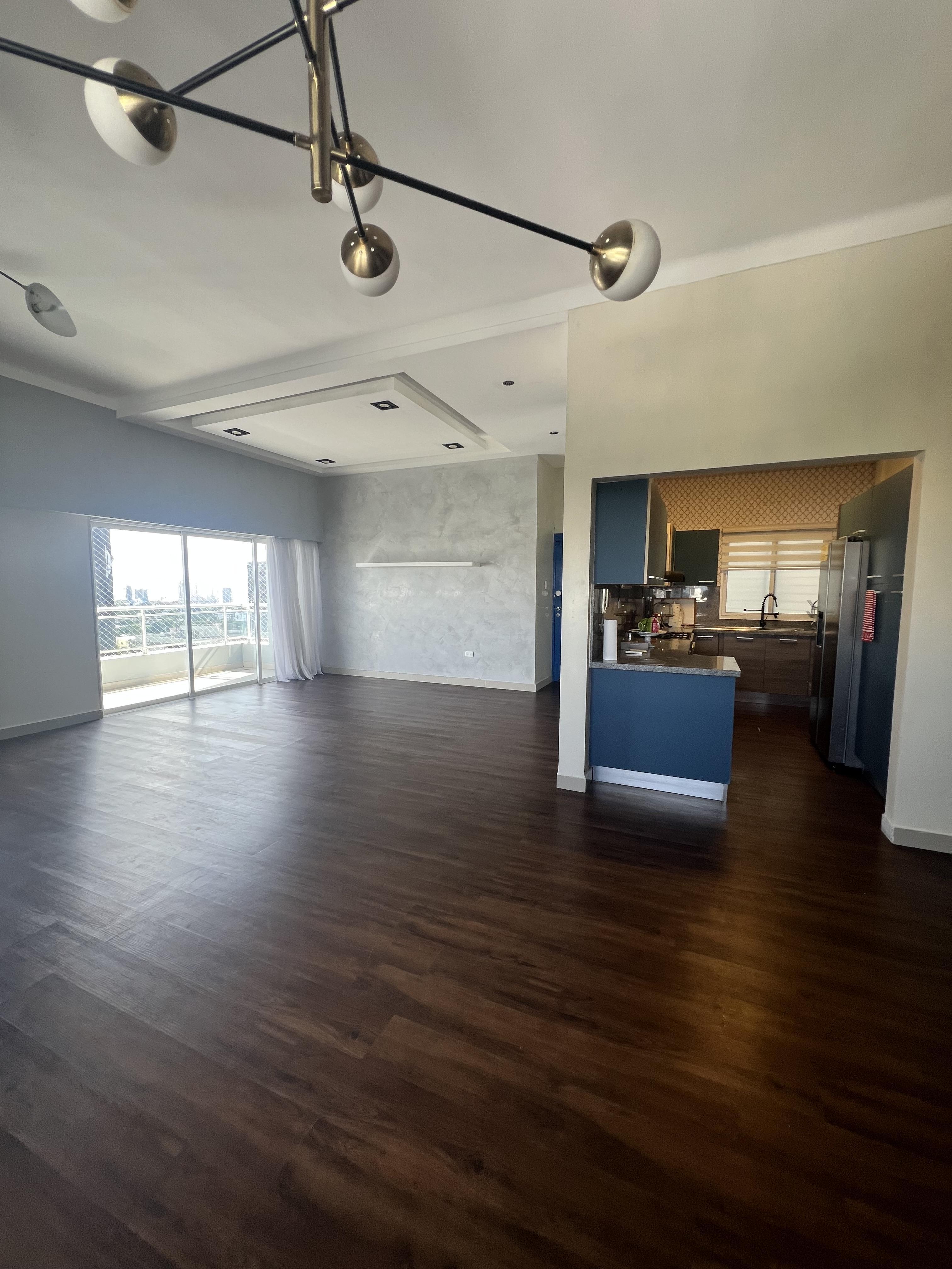 Apartamento en alquiler sector la Julia con linea blanca, 3 habitaciones y 2 parqueos