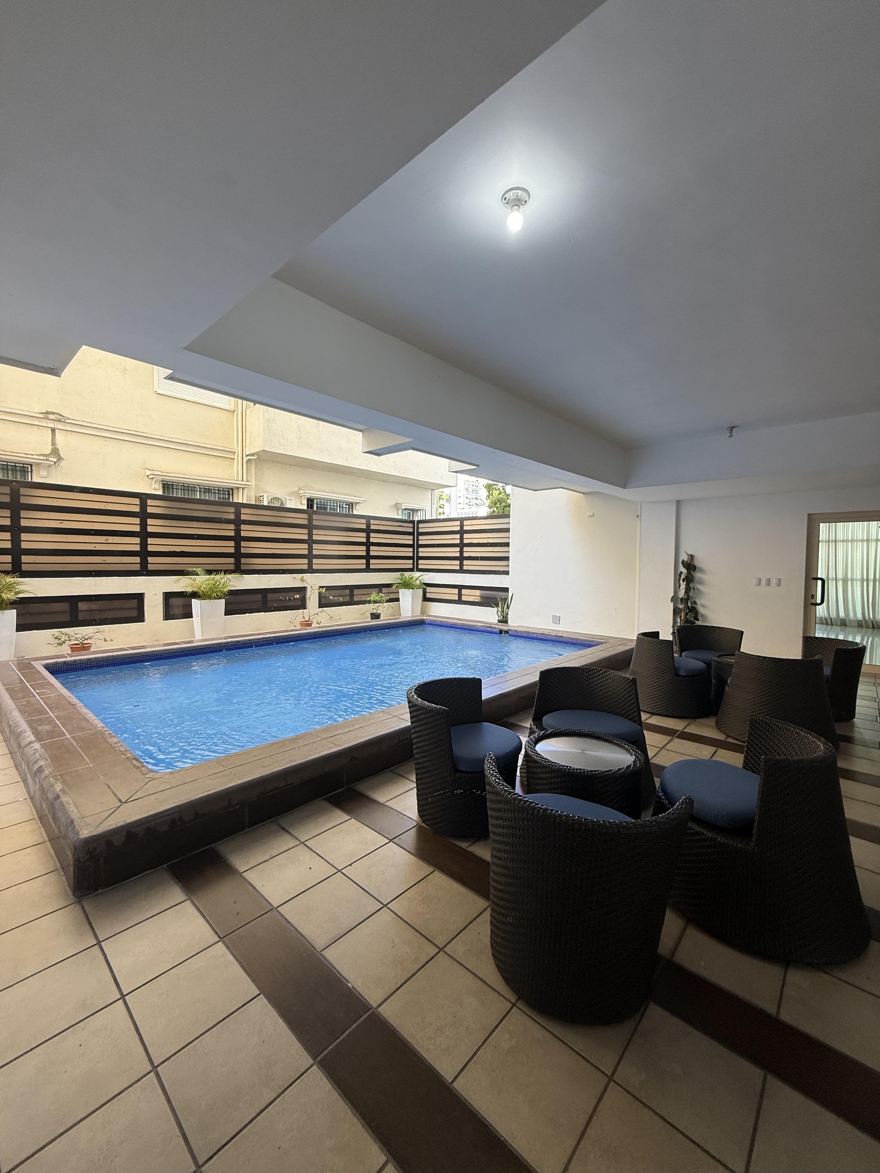 Ensanche Piantini - Apartamento en Renta( Opcion a Venta ) 2 Habitaciones - 2