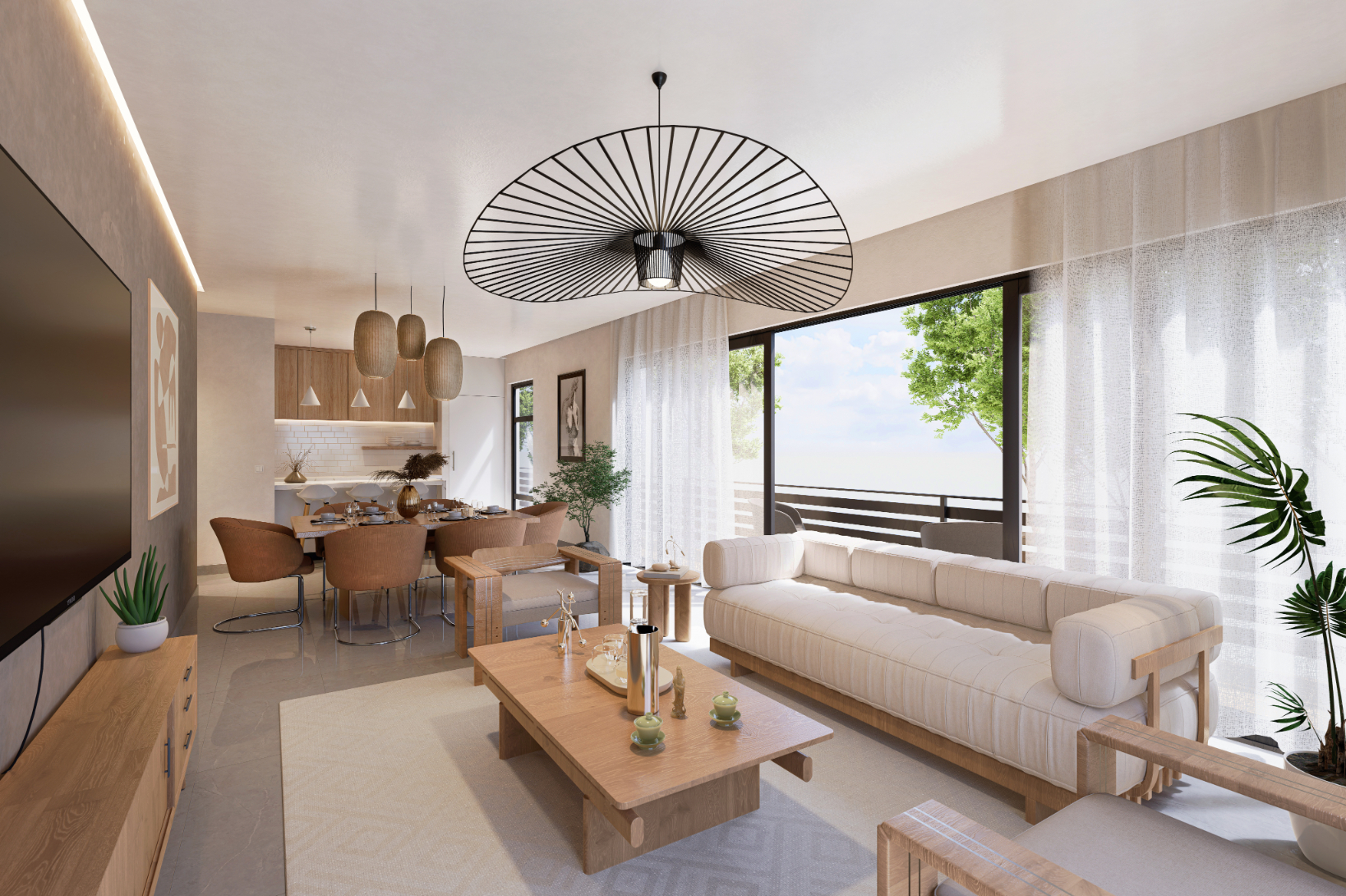 Apartamento de 3 habitaciones en Santo Domingo D.N.