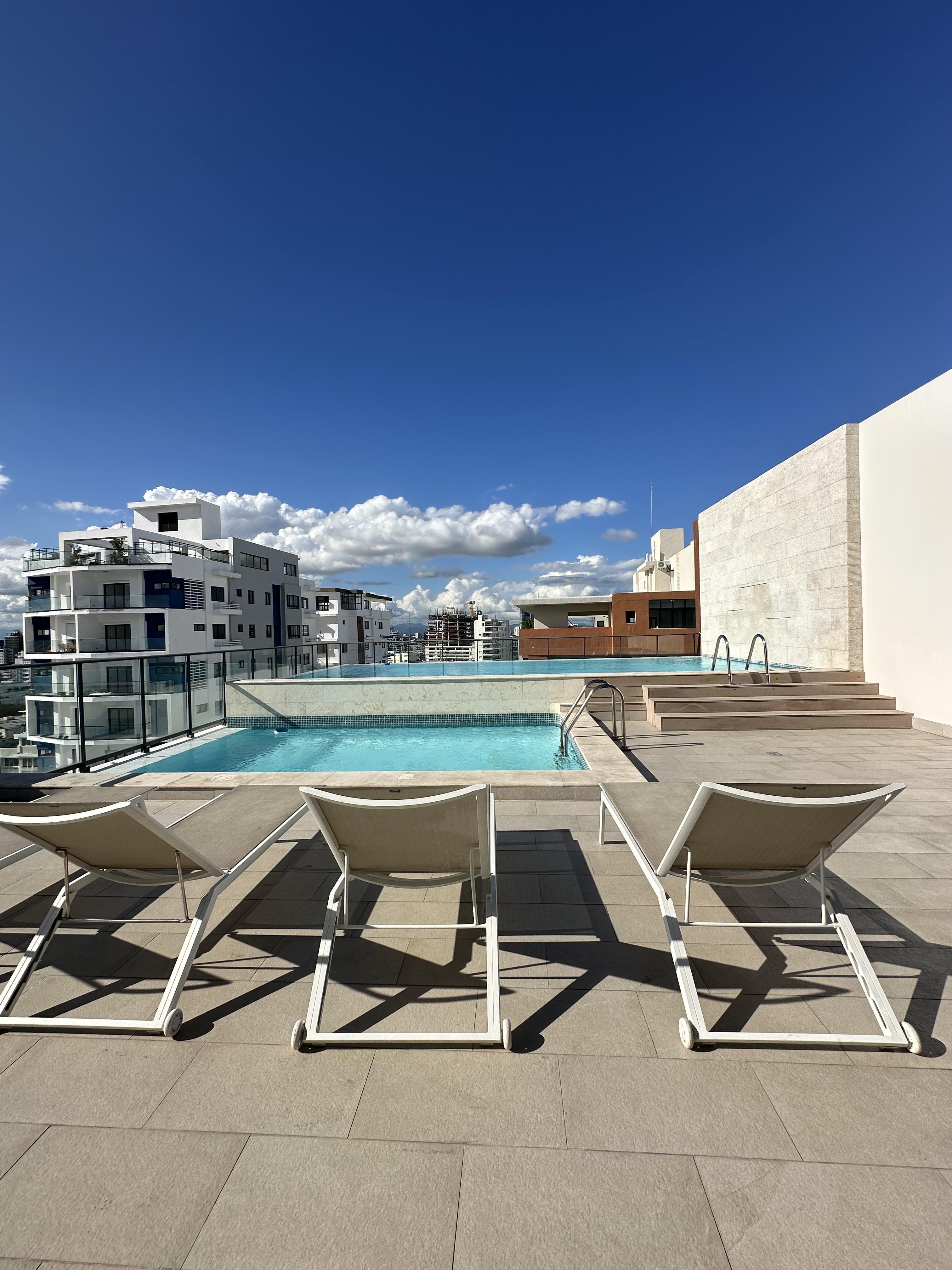 Apartamento en Renta - Ensanche Naco - 1 Habitacion ( Línea Blanca )