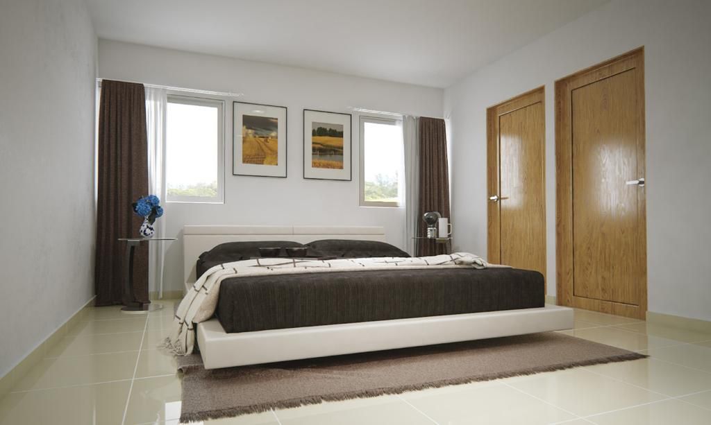 Apartamento de 2 habitaciones en Santo Domingo Norte