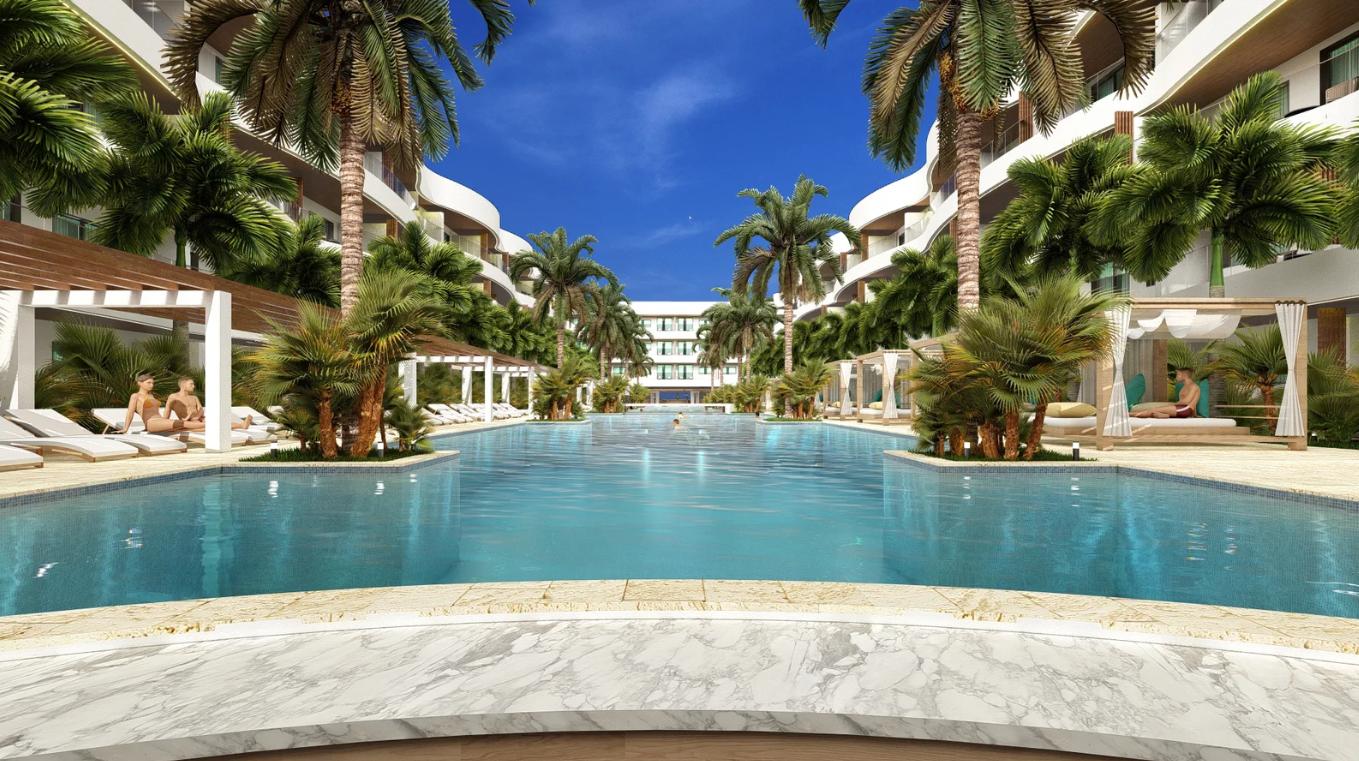 Apartamentos de 1 y 2 habitaciones en venta en Bávaro Punta Cana