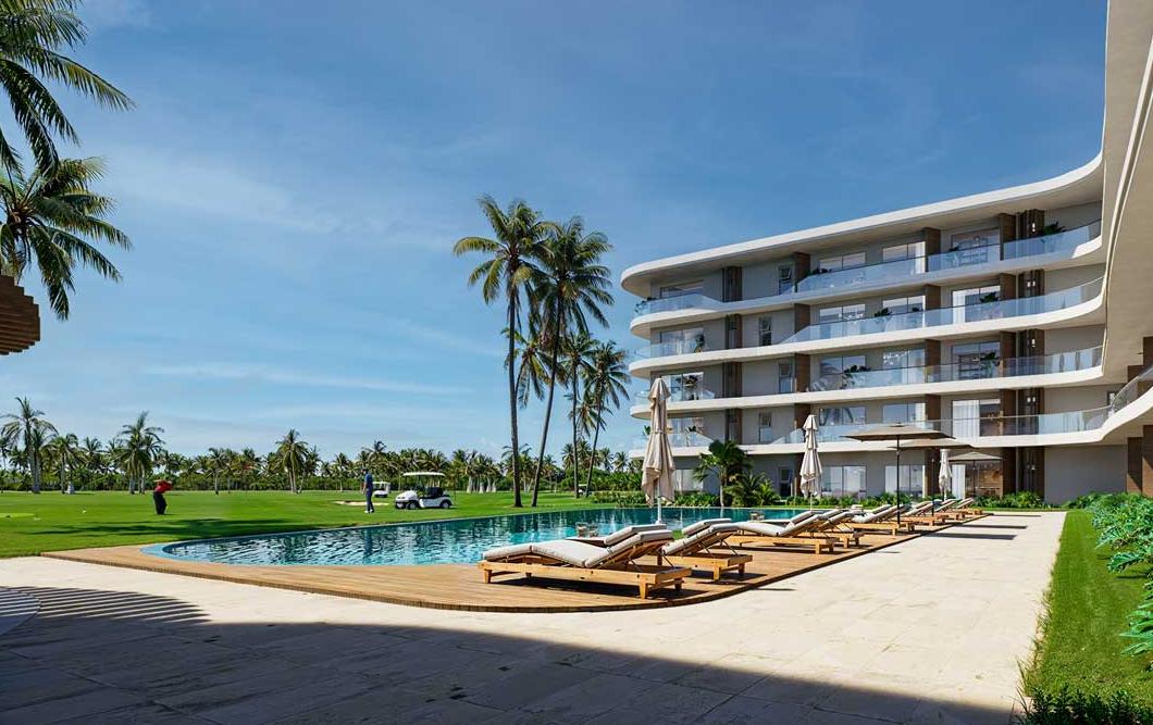 Apartamentos en venta amueblados de 1 ,2 y 3 habitaciones en Punta Cana