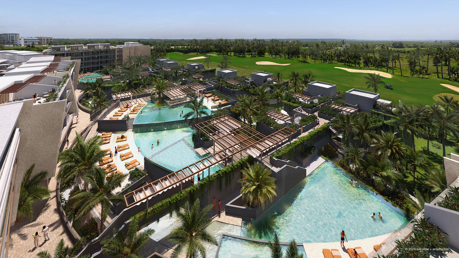 Apartamento en venta de 2 habitaciones en Cap Cana en Preconstruccion