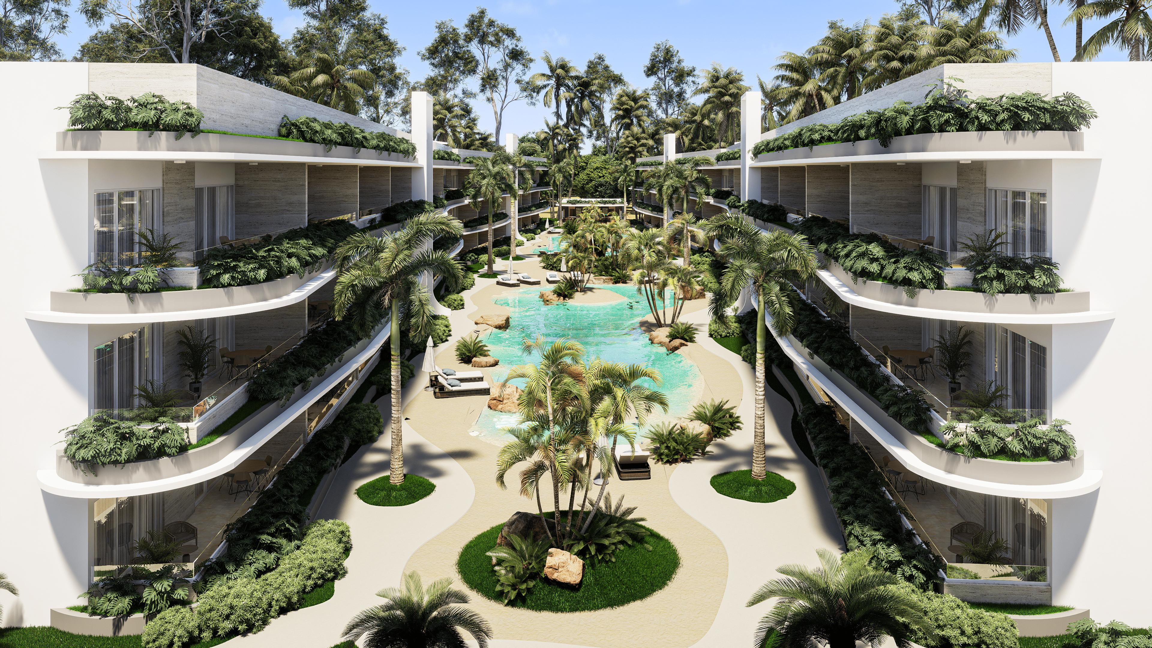 Apartamentos de 1 y 2 habitaciones en venta en Bayahibe
