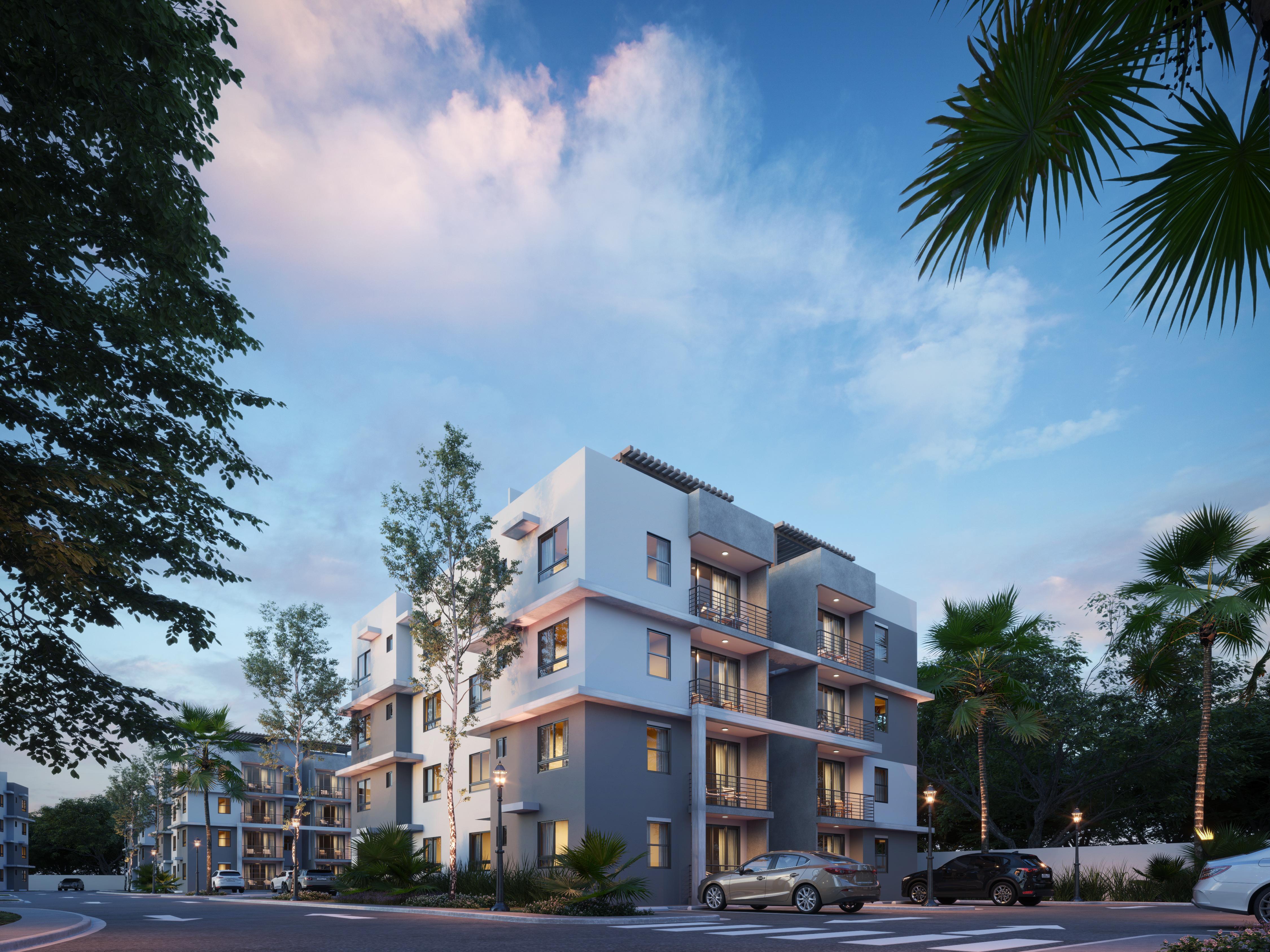 Apartamentos en venta de 3 habitaciones en La Jacobo Majluta