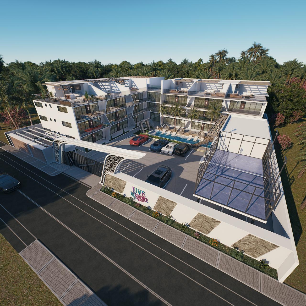Apartamentos en construcción en Brisas de Punta Cana