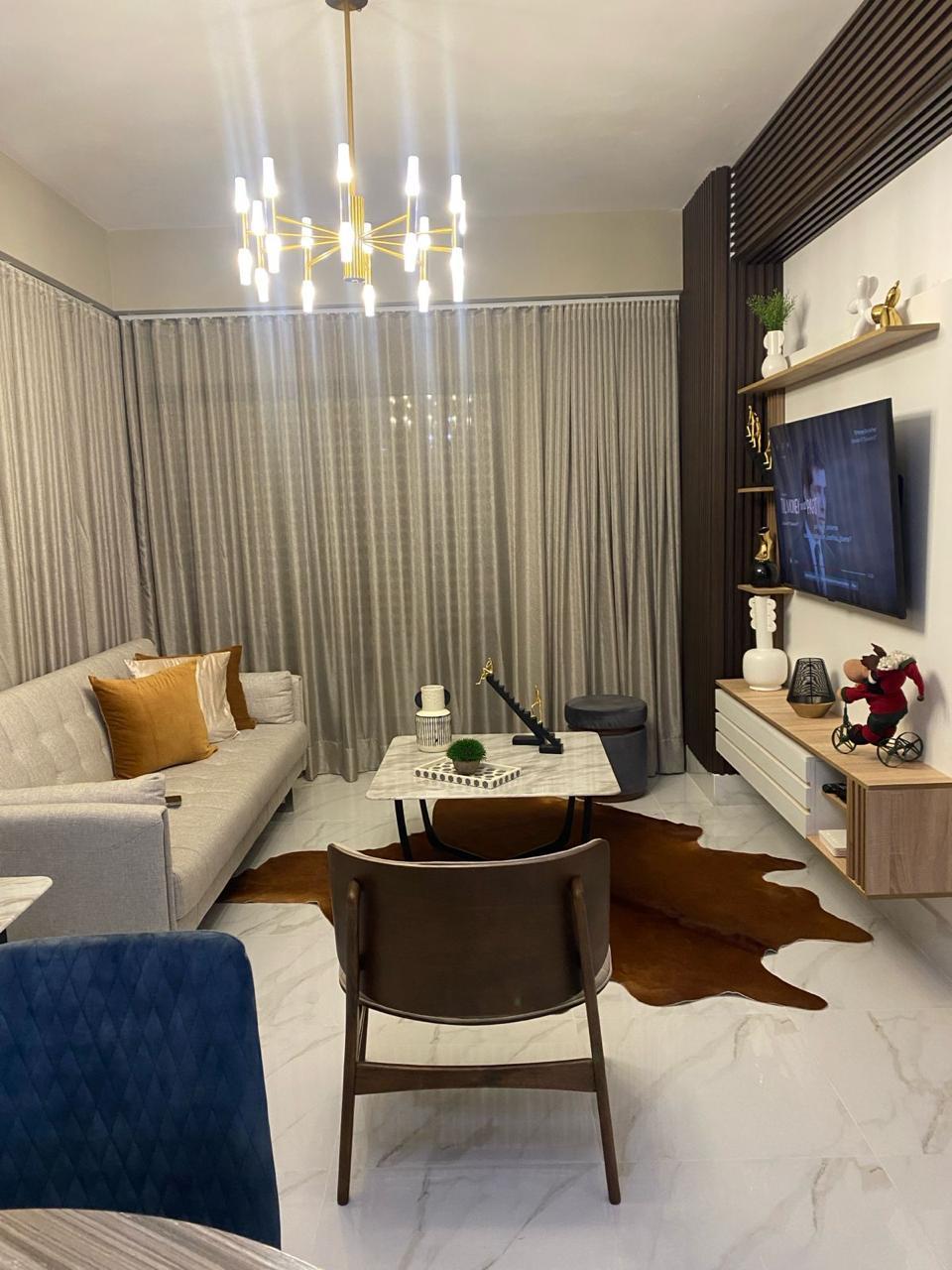 Hermoso Apartamento de 1 habitación Alquiler Amueblado, Piantini