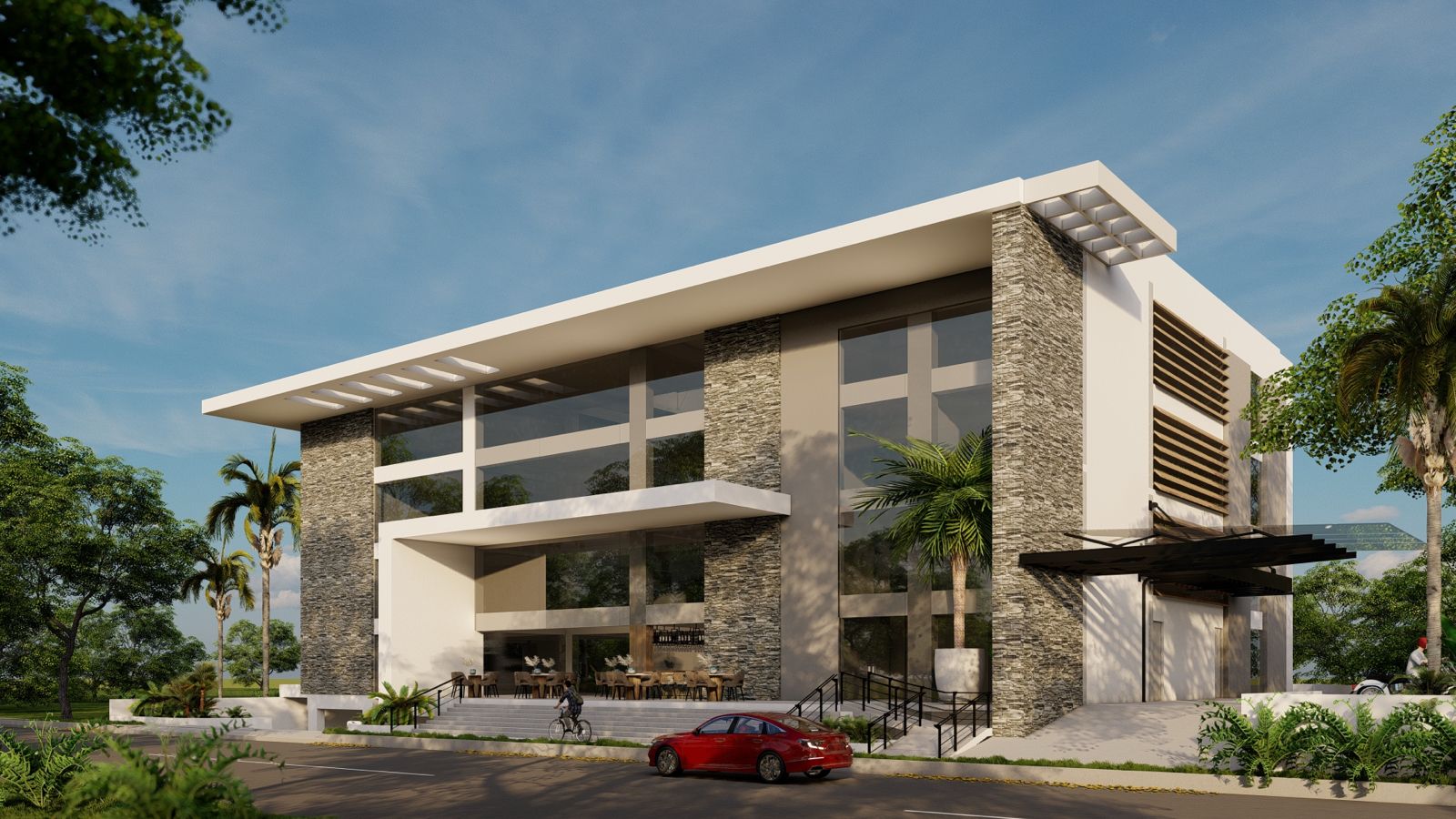 Plaza el Campo, Jarabacoa. Local comercial en mall con ascensor