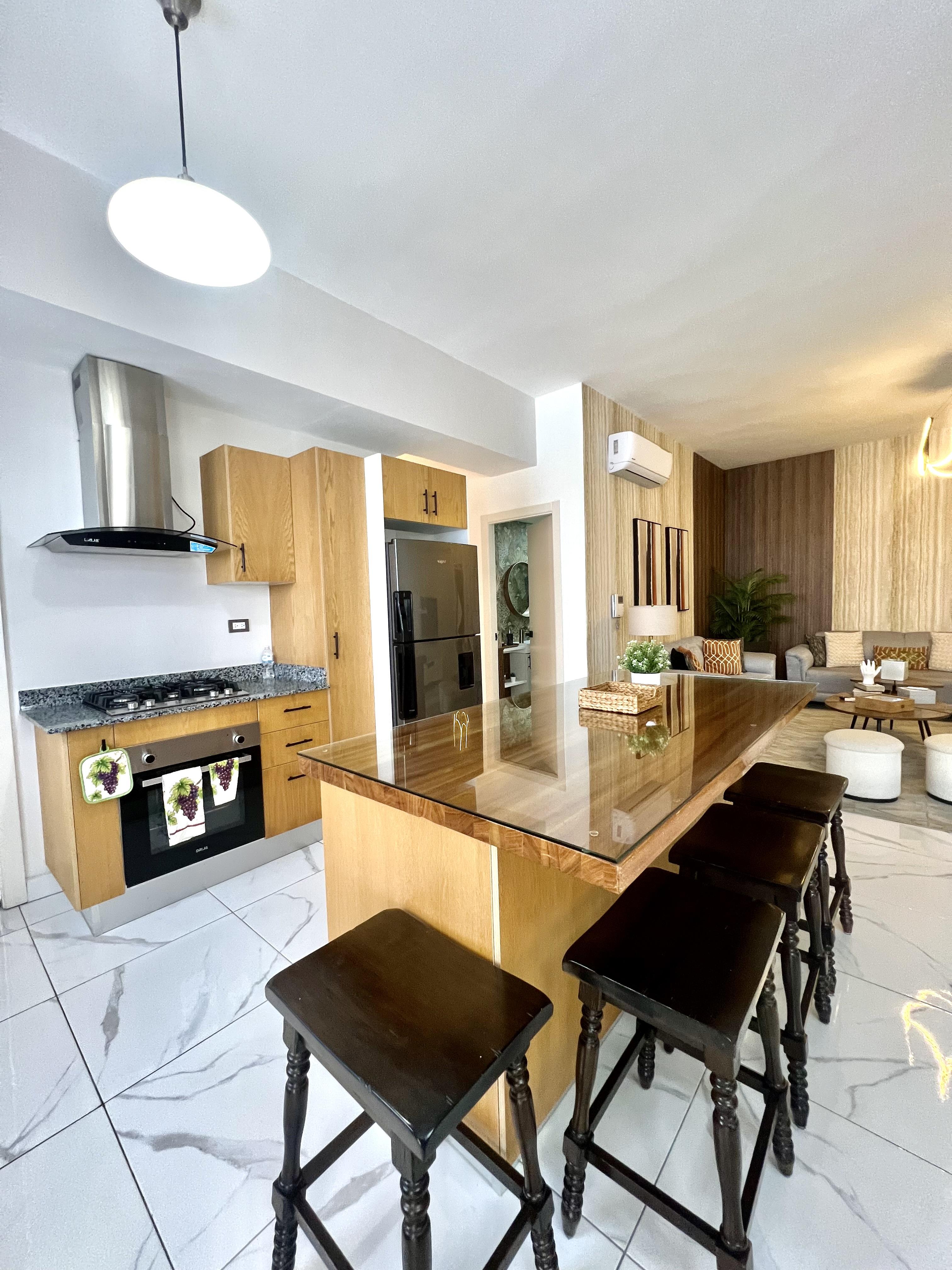 Apartamento de 3 habitaciones Amueblado