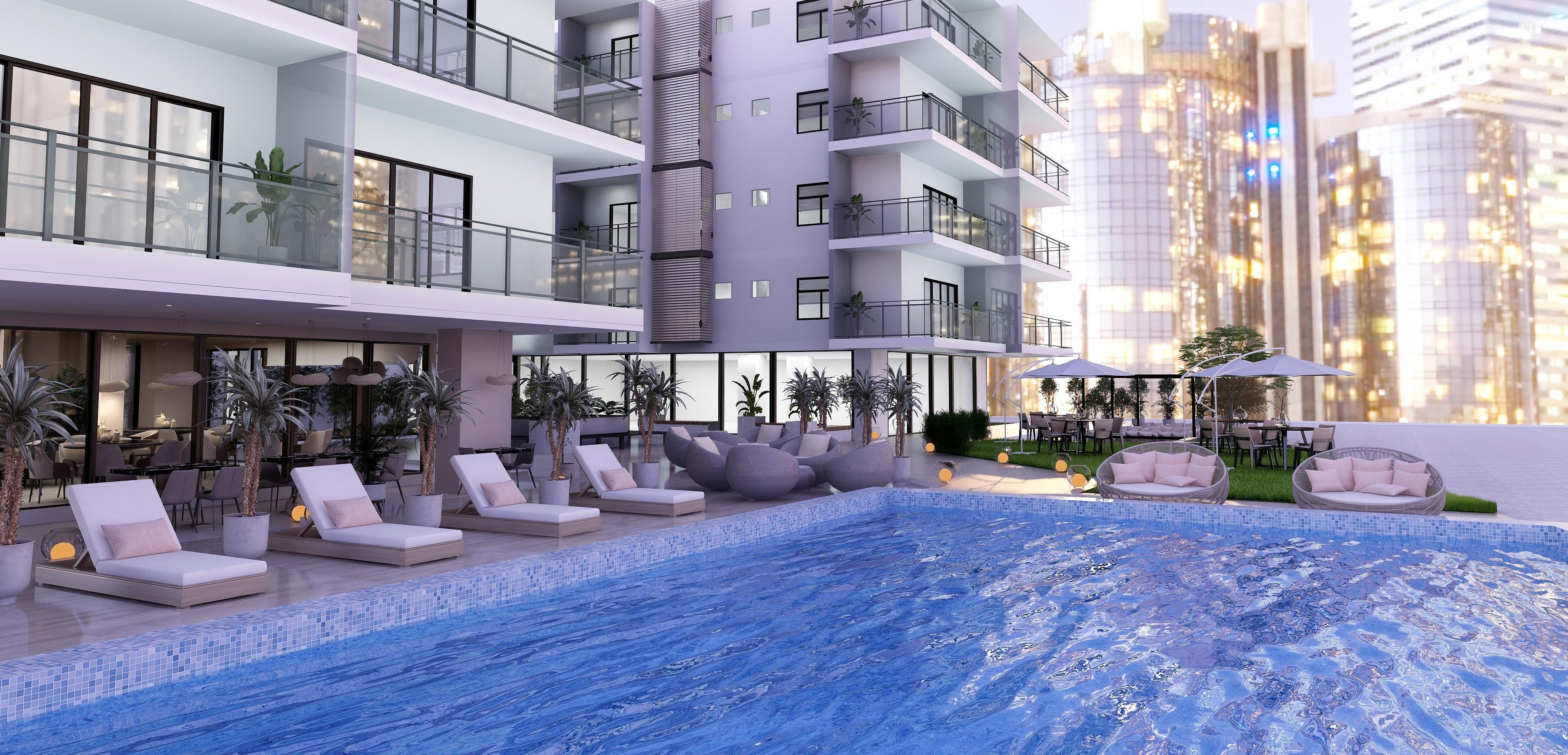 Proyecto de torre apartamentos 1,2 y 3 habitaciones Con entrada y salida por la Avenida Ecológica y Avenida San Isidro, entre la Sirena y Jumbo