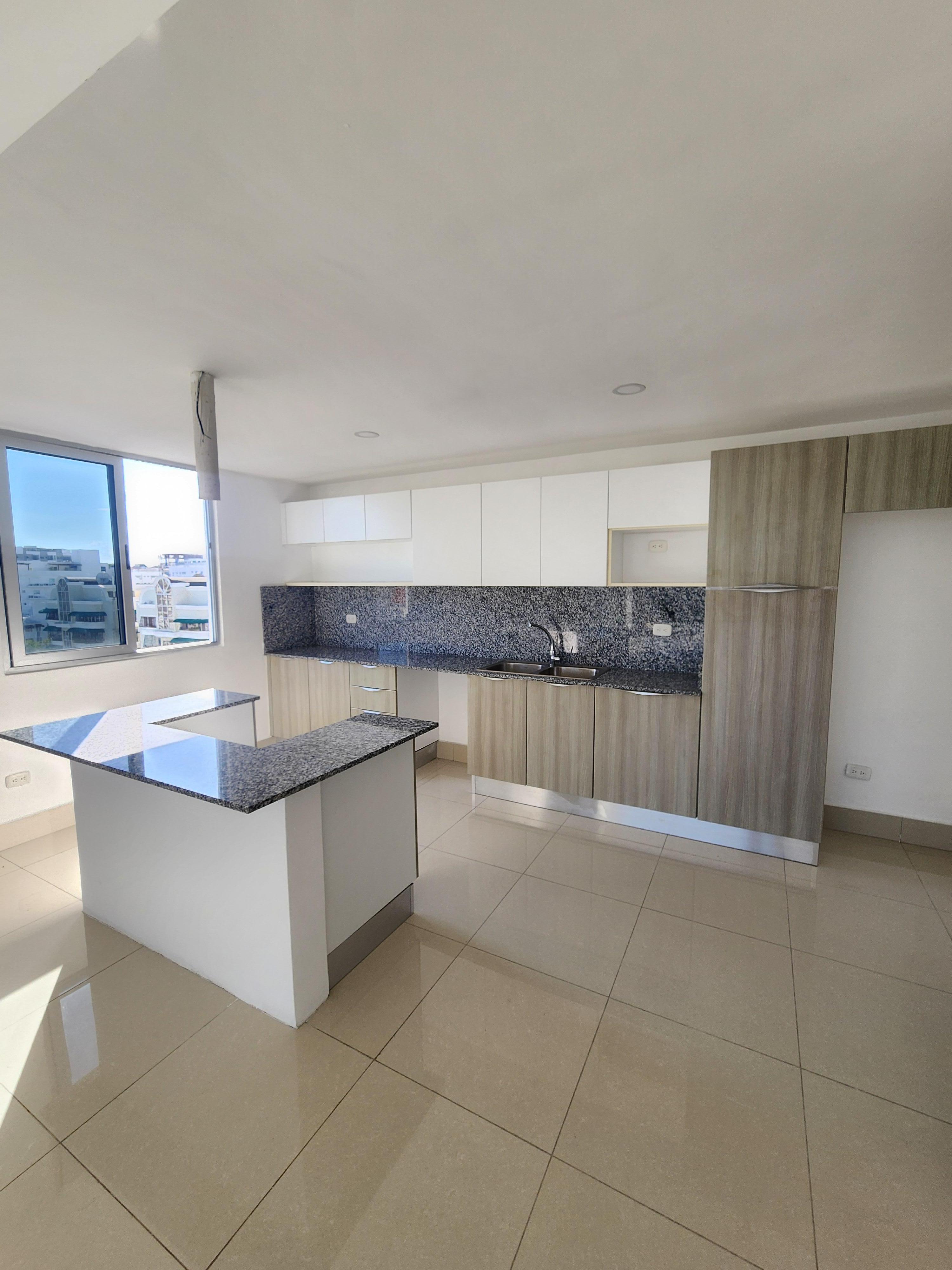 Apartamento 2 habitaciones, piso alto