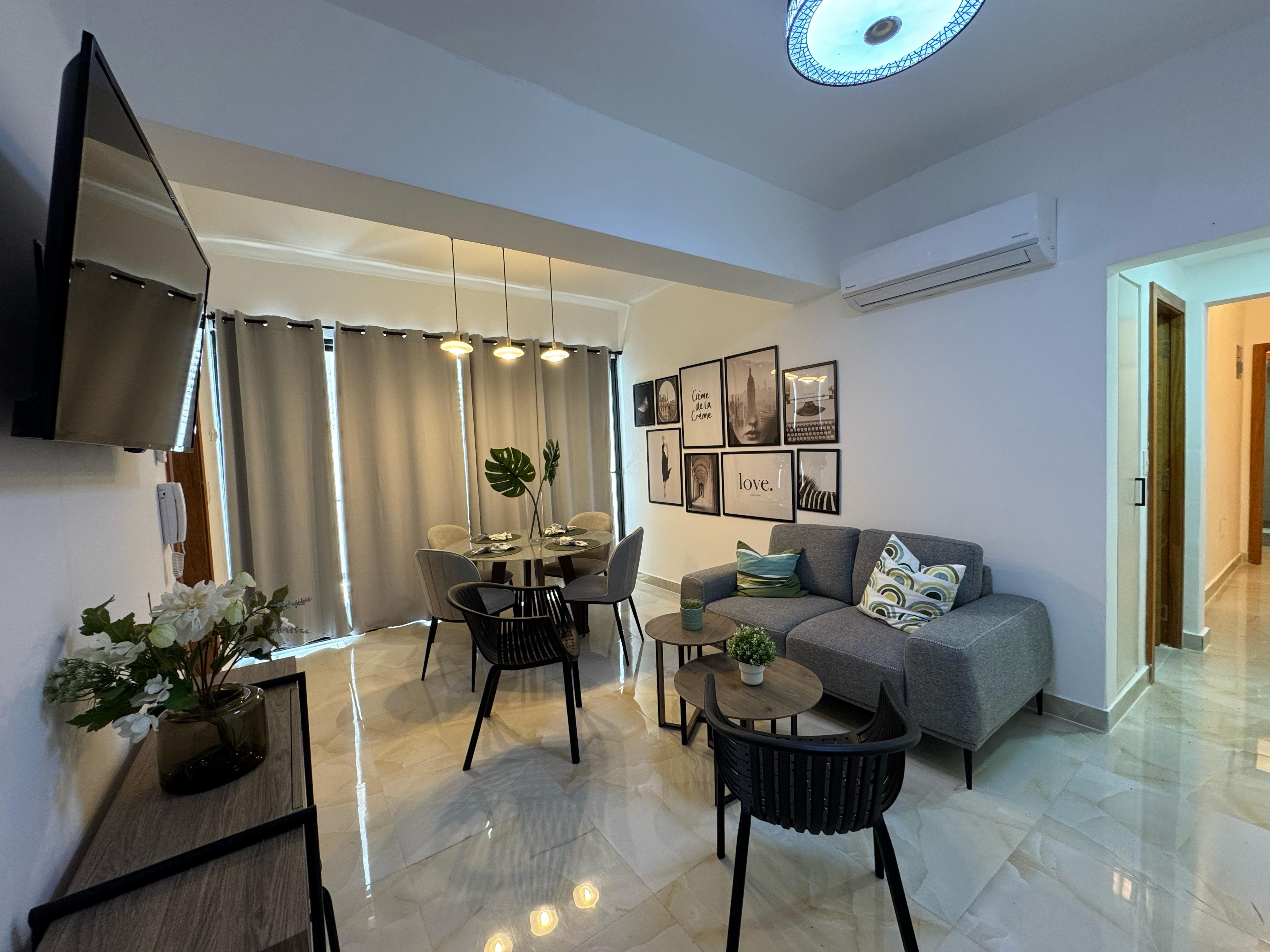 Venta Apto Naco 2 habitaciones Amueblado