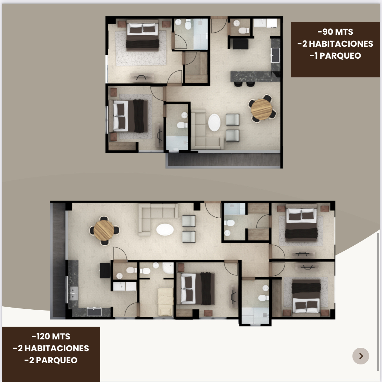 Nuevo proyecto familiar de 2 y 3 habitaciones en la Avenida Independencia, Santo Domingo, D.N