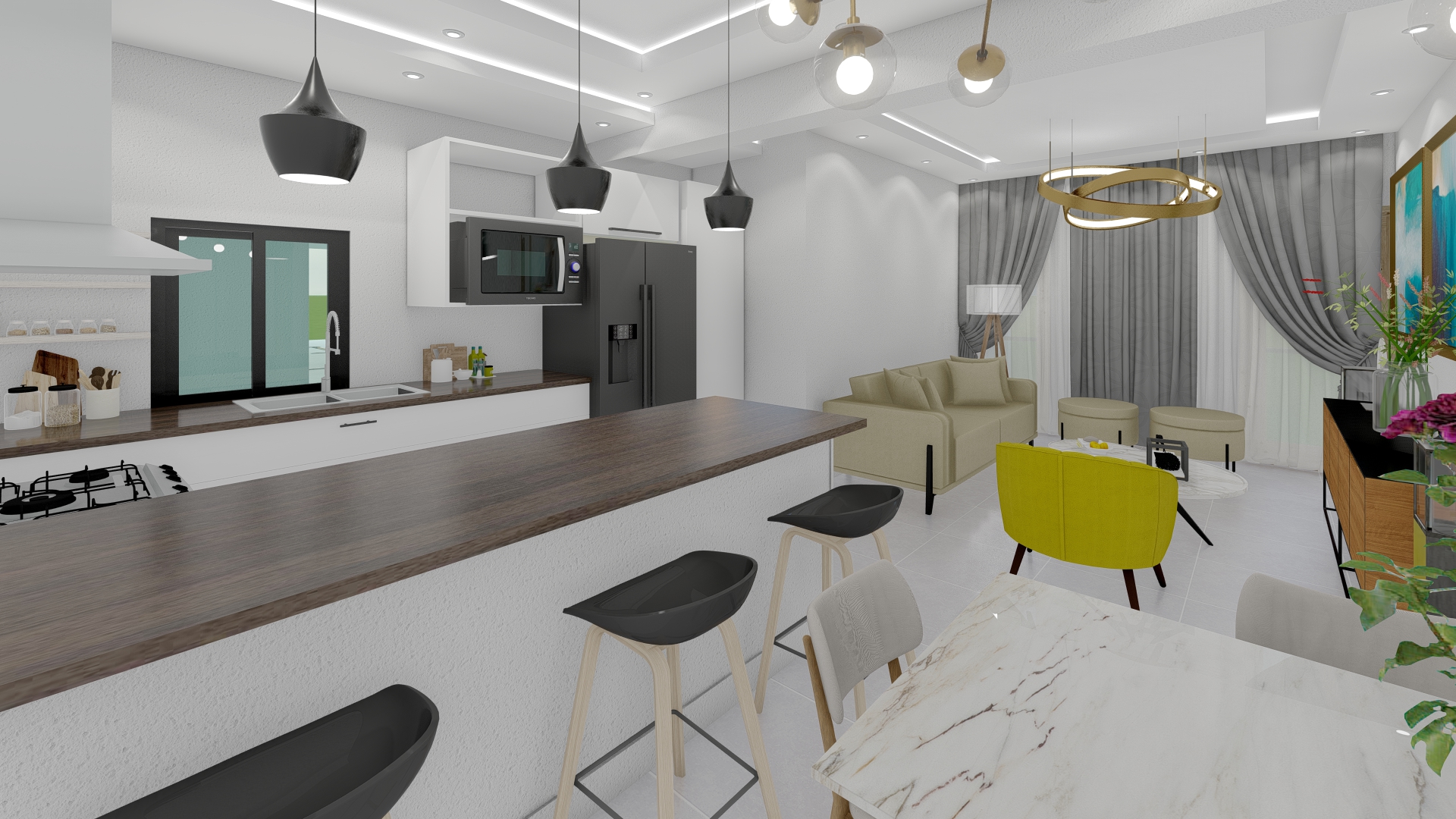 Exclusivo proyecto de solo 14 apartamentos en Los Tres Ojos Premium