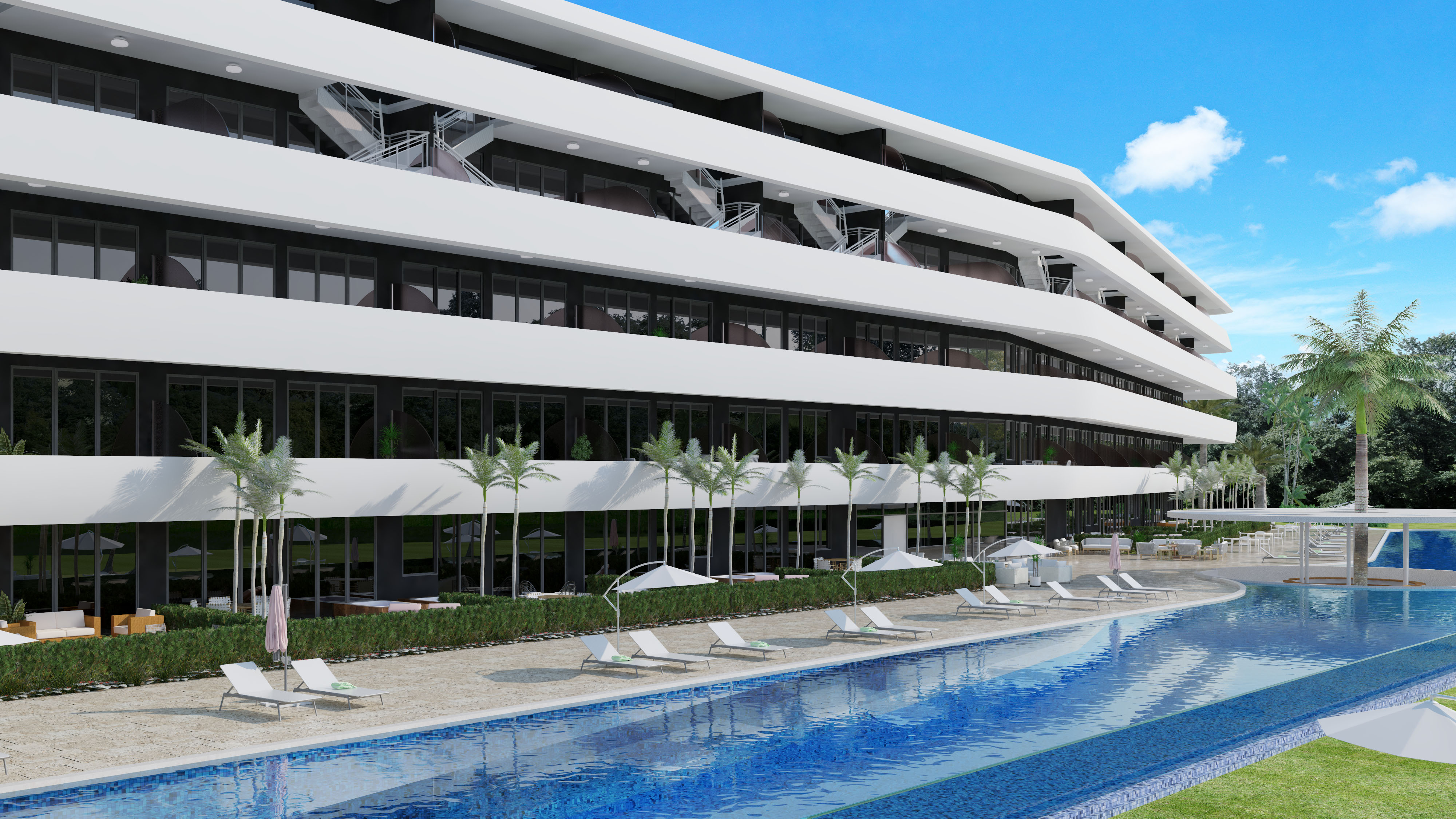 RESIDENCIAL LUJOSO FRENTE AL HARD ROCK PUNTA CANA